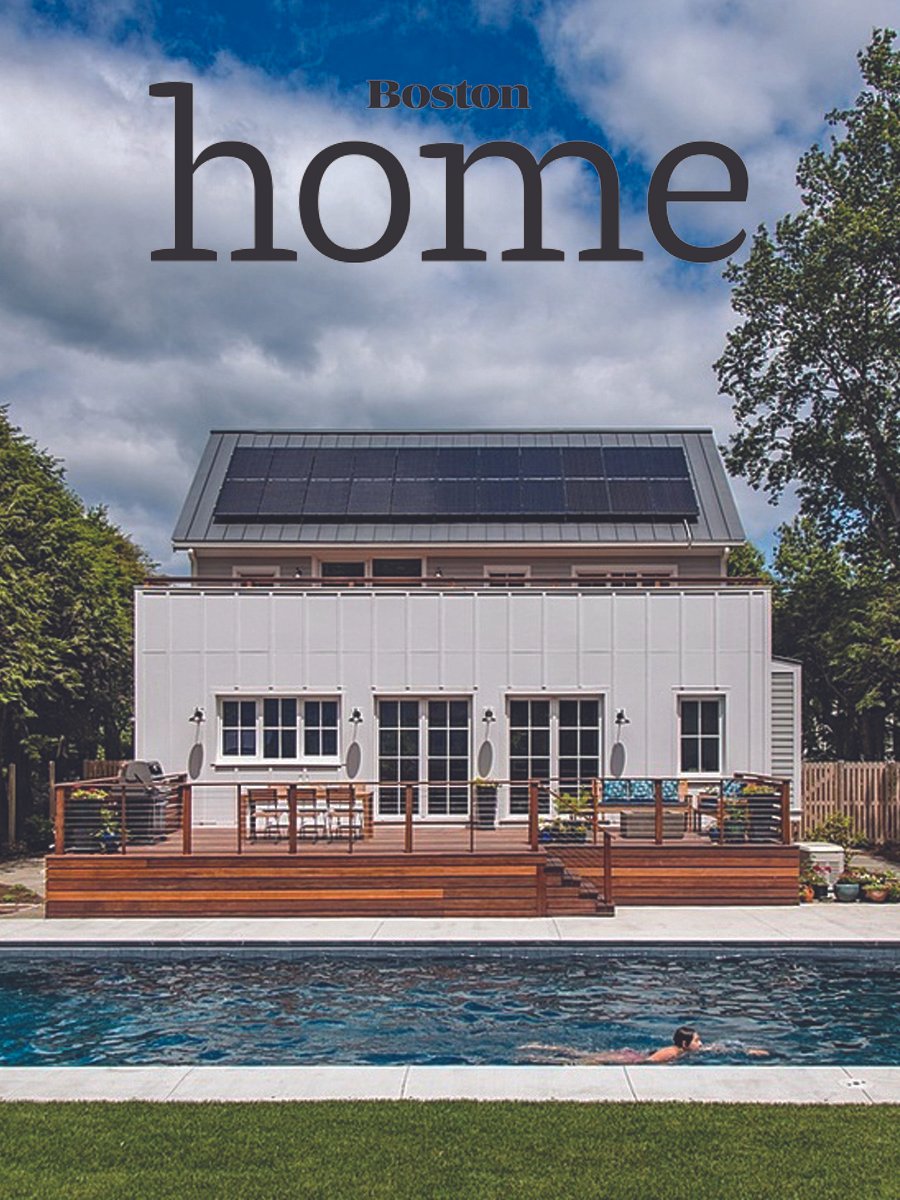 Boston Home Magazine Green Undercover Wellesley Modern ZeroEnergy Design