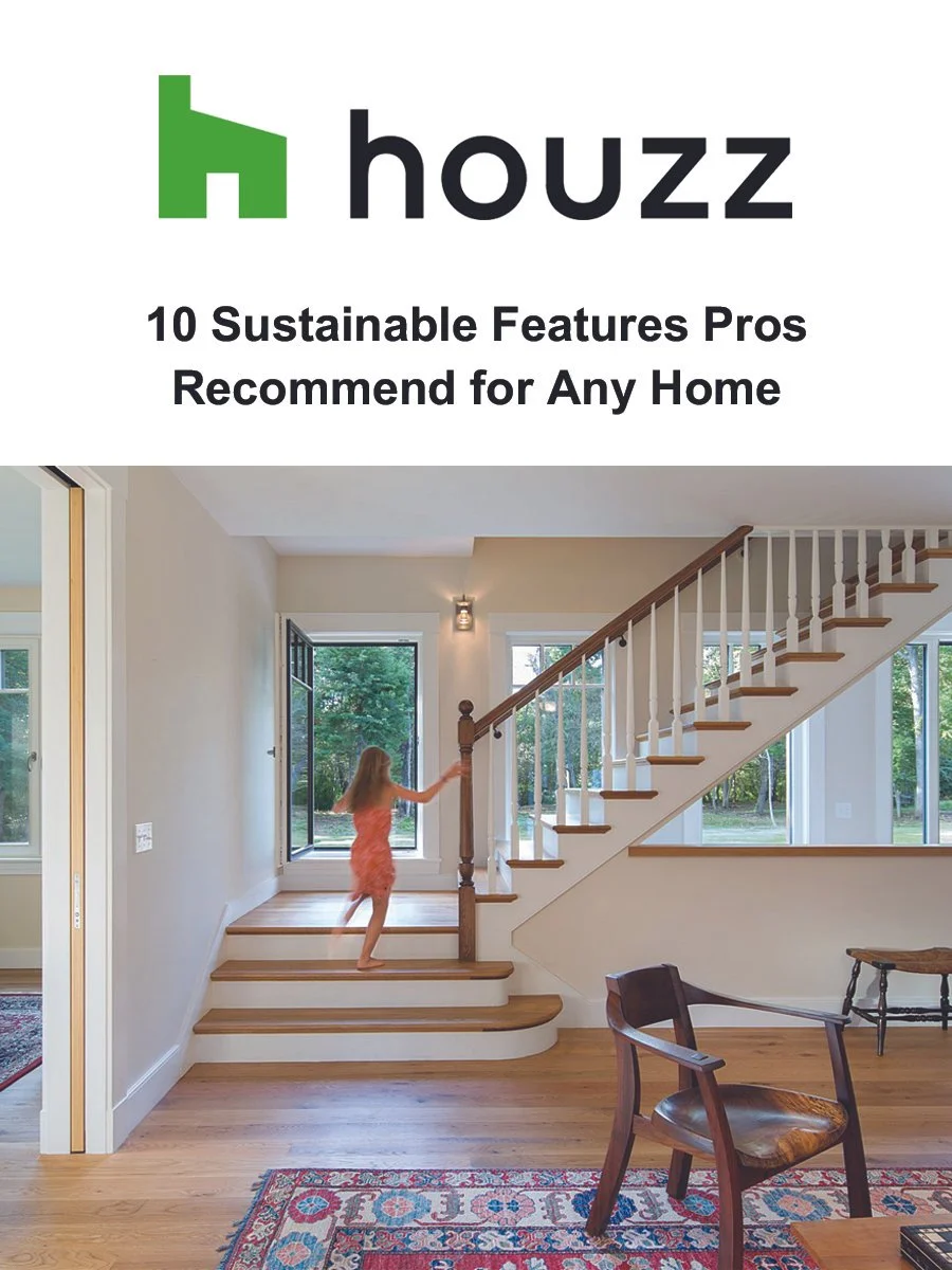 Houzz Sustainable Home Tips ZeroEnergy Design