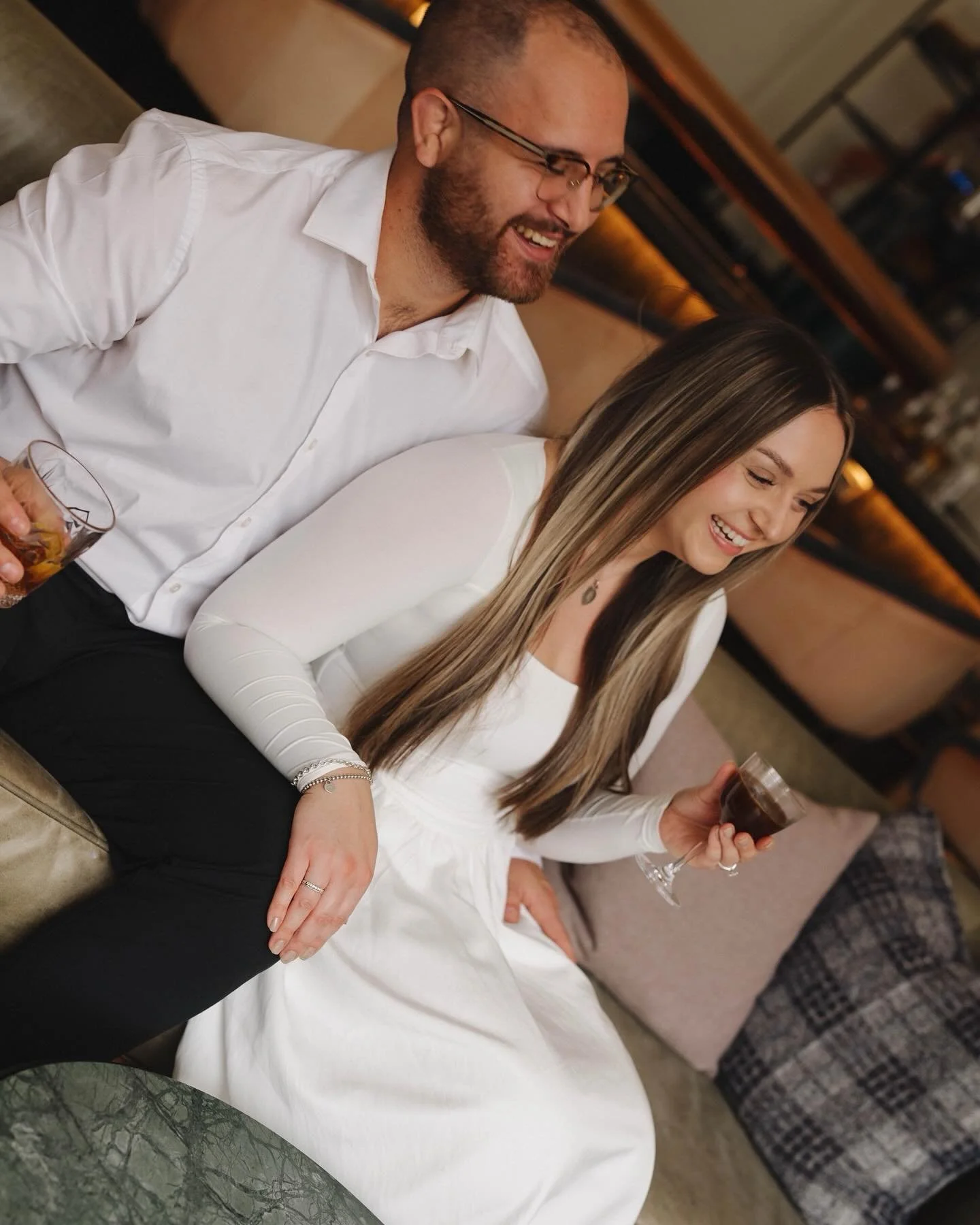 &bull; Rachel and Zak