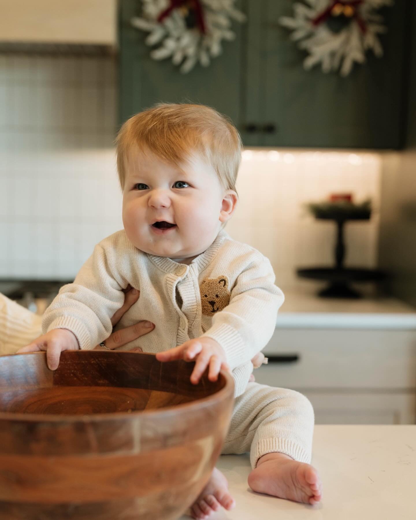 Baking with Teddy 🫶🏻