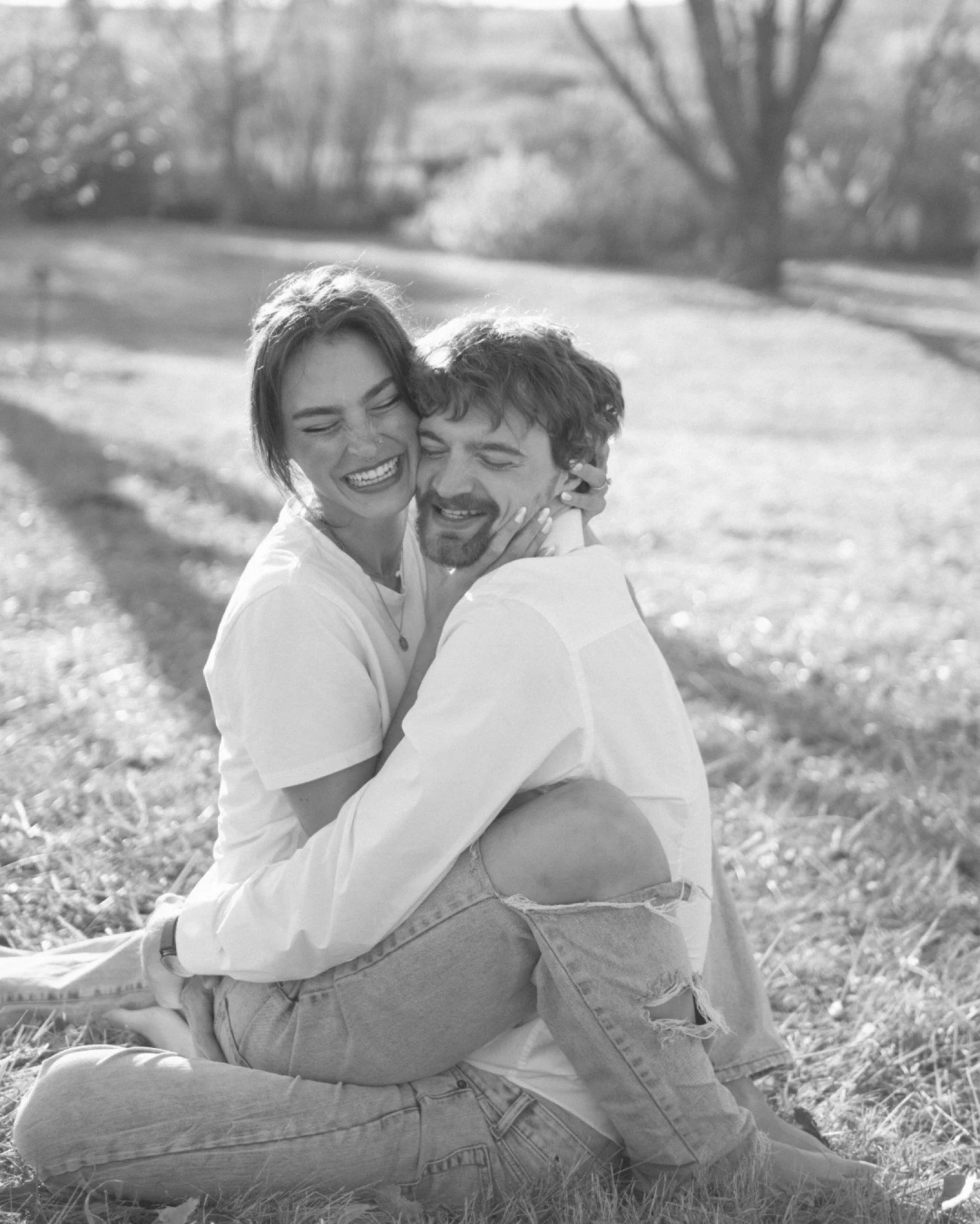 Just some b&amp;w favs from this engagement session. 🤍🖤