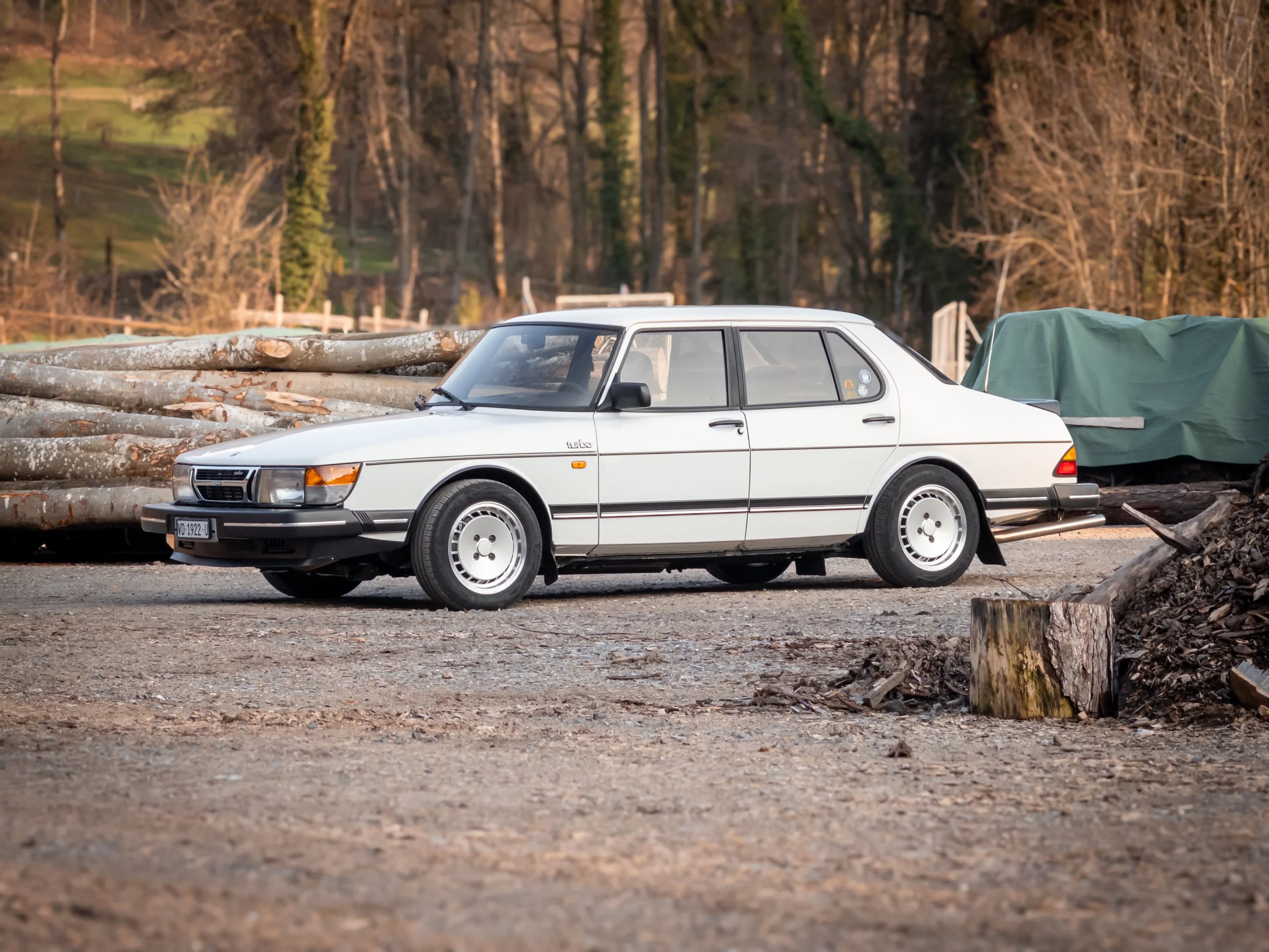 1986 SAAB 900 TURBO-S 2.0L 16V WHITE