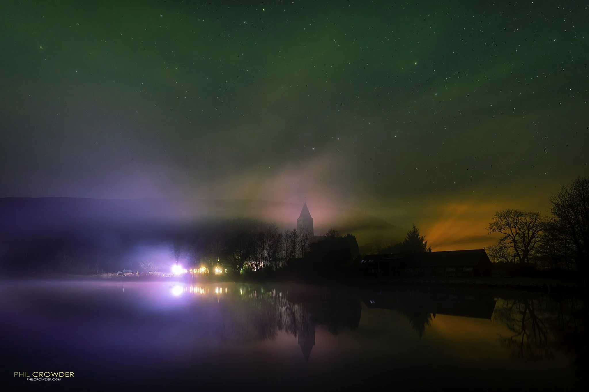 Lake of Menteith Aurora