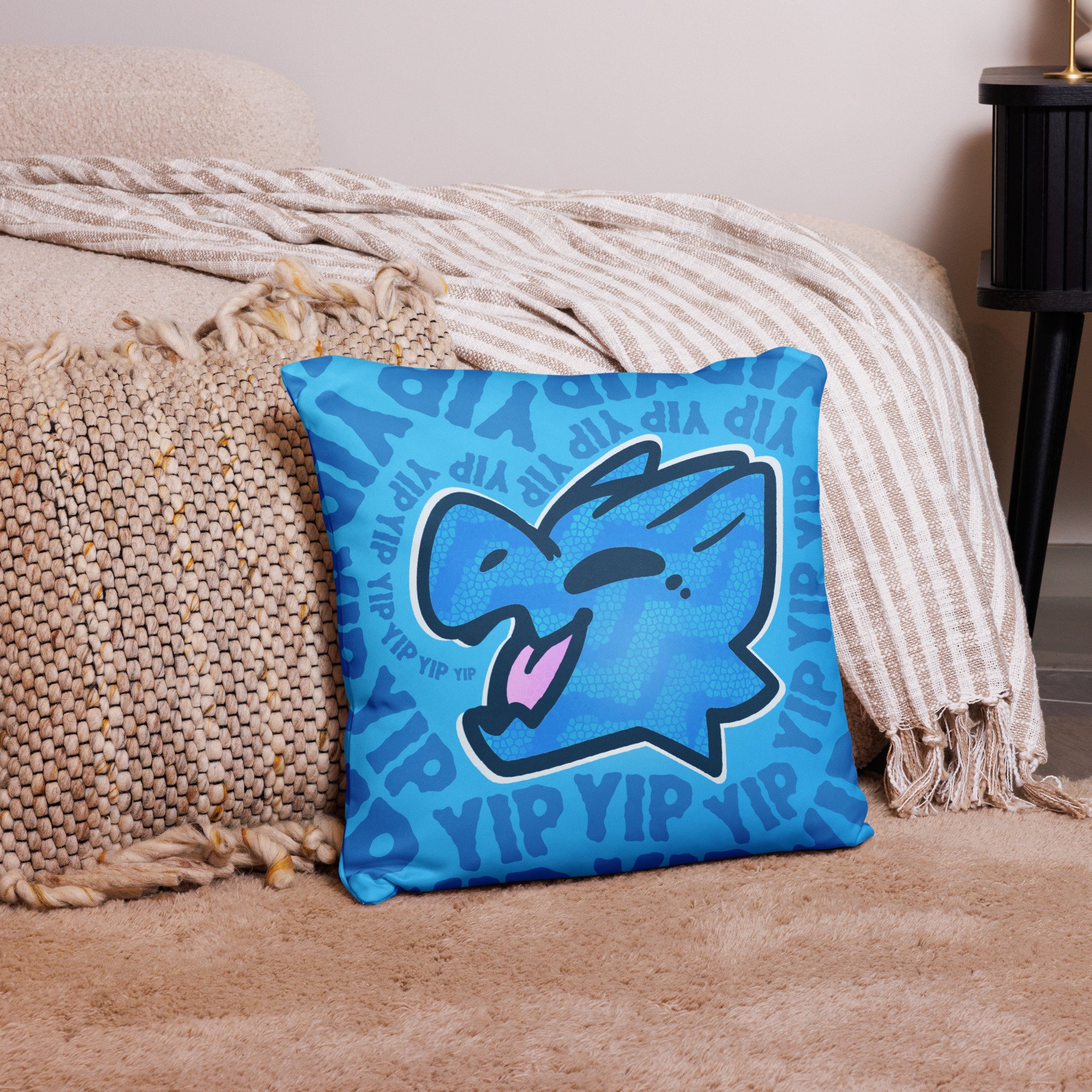 Kobold (blue) Pillow Case - Kobold Shop