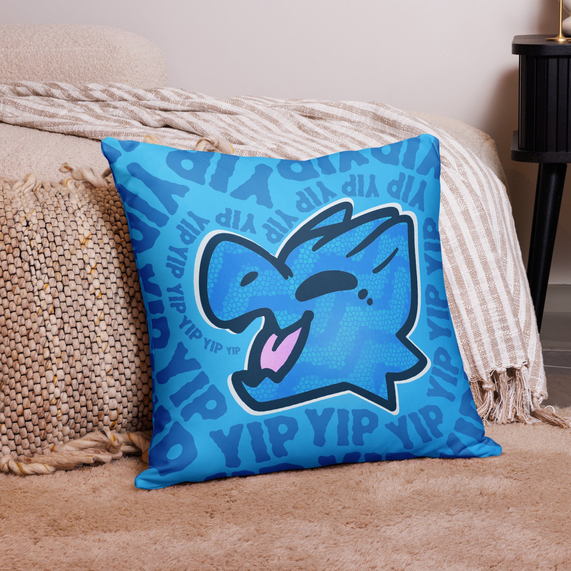 Kobold (blue) Pillow Case - Kobold Shop