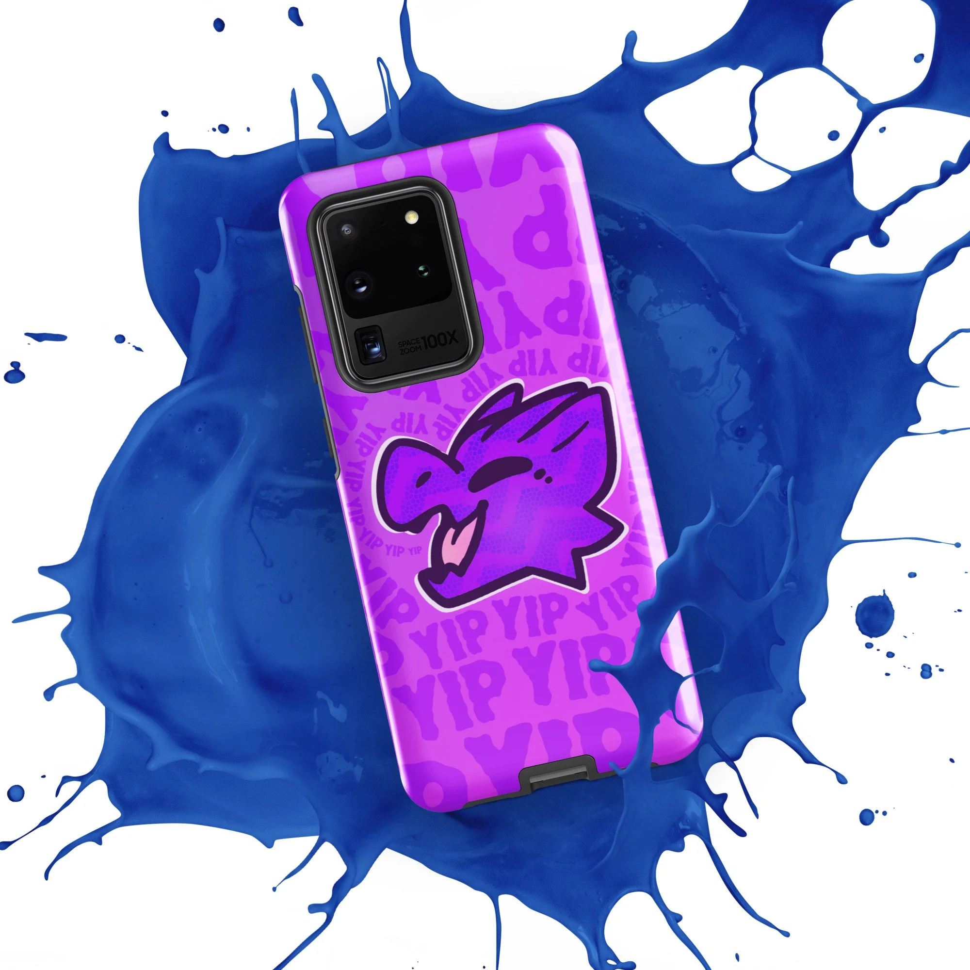Kobold Yip! (purple) Tough case for Samsung® - Kobold Shop