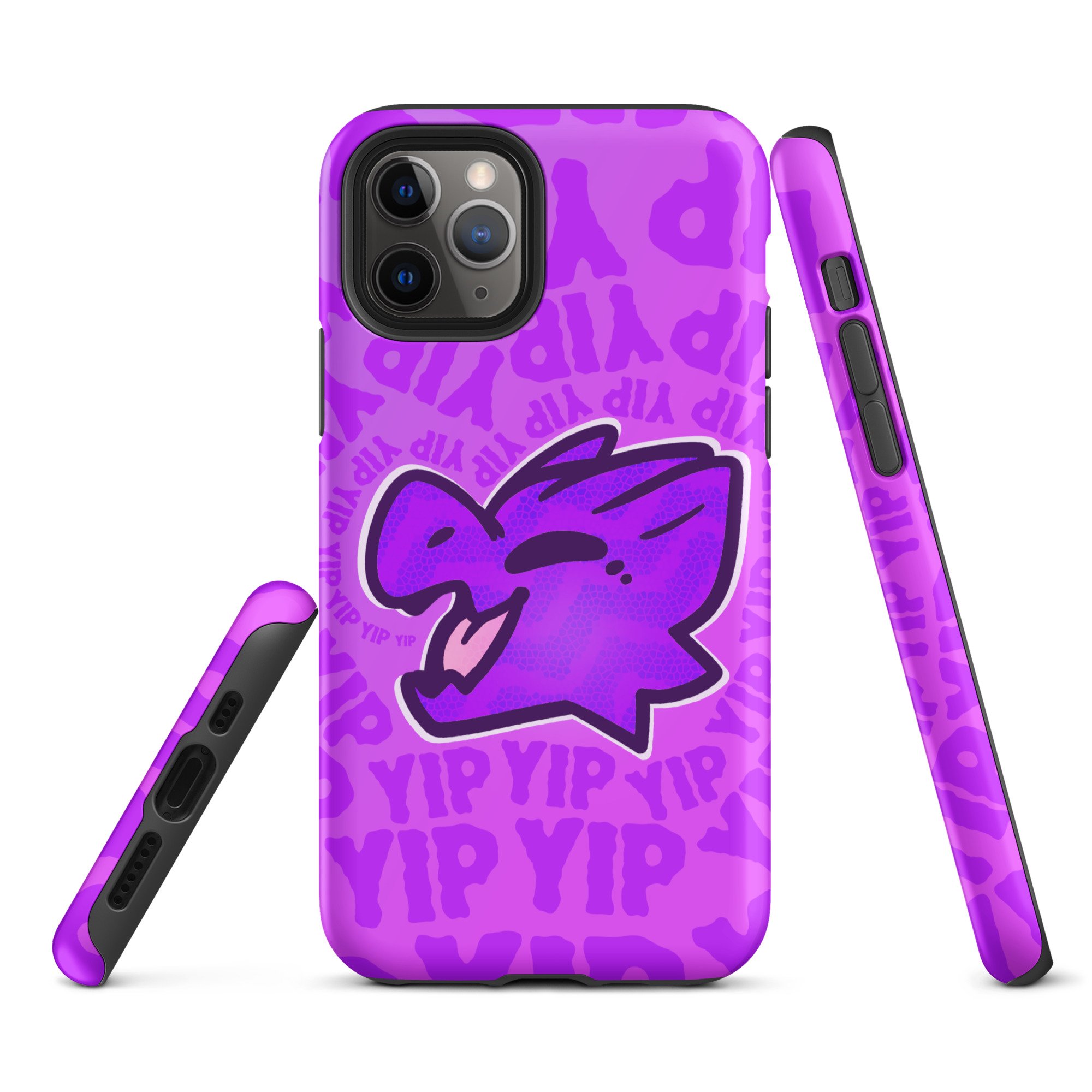 Kobold Yip! (purple) Tough Case for iPhone® - Kobold Shop
