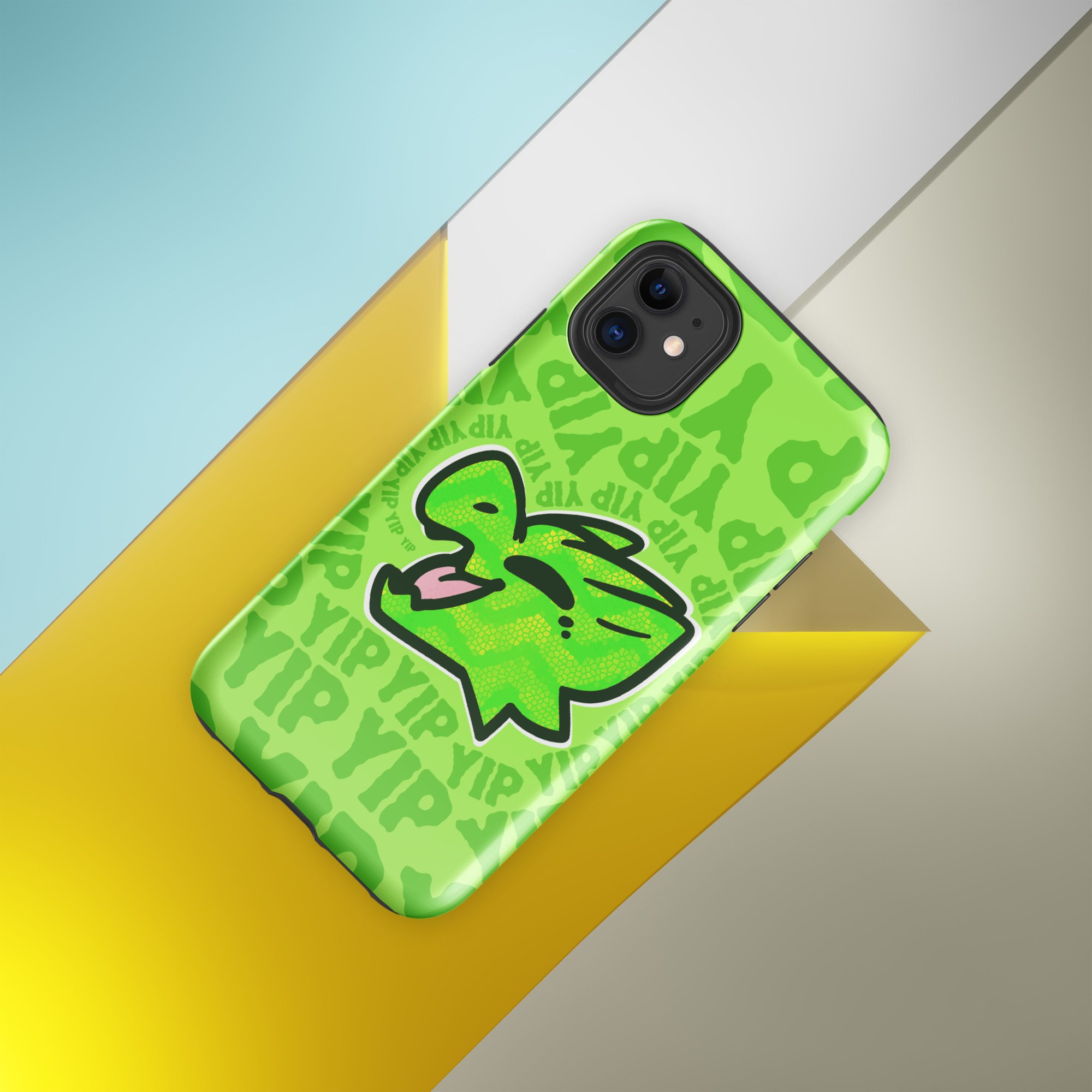 Kobold Yip! (green) Tough Case for iPhone® - Kobold Shop