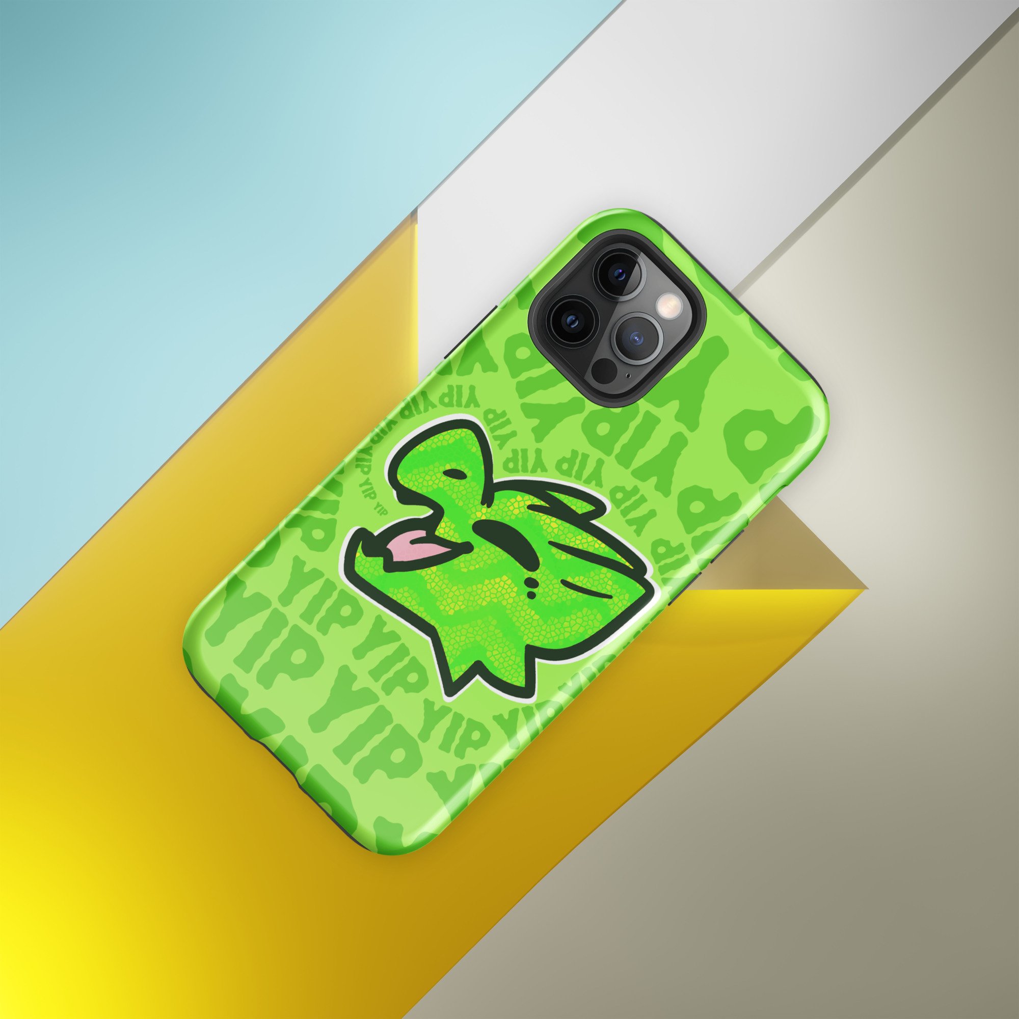 Kobold Yip! (green) Tough Case for iPhone® - Kobold Shop
