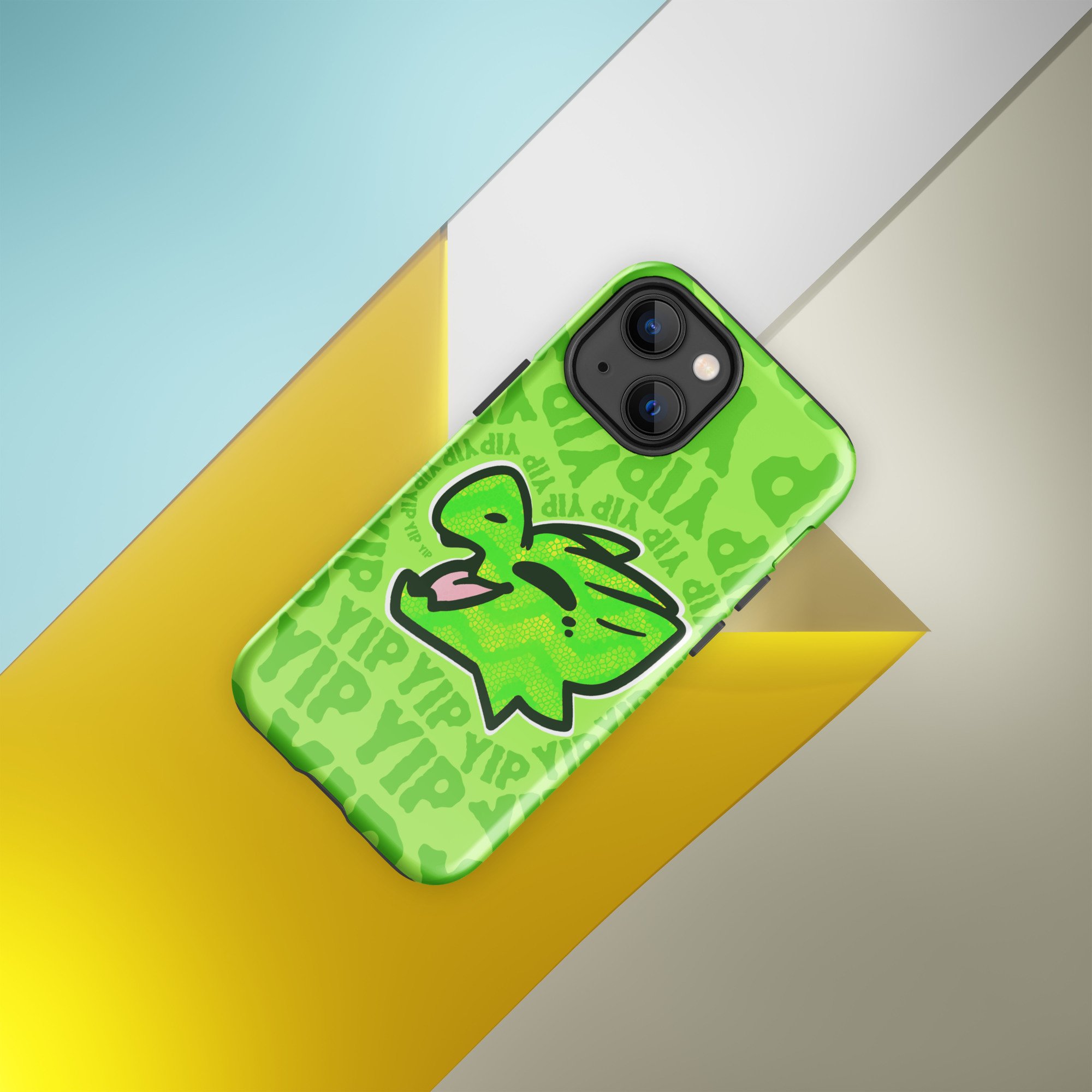 Kobold Yip! (green) Tough Case for iPhone® - Kobold Shop