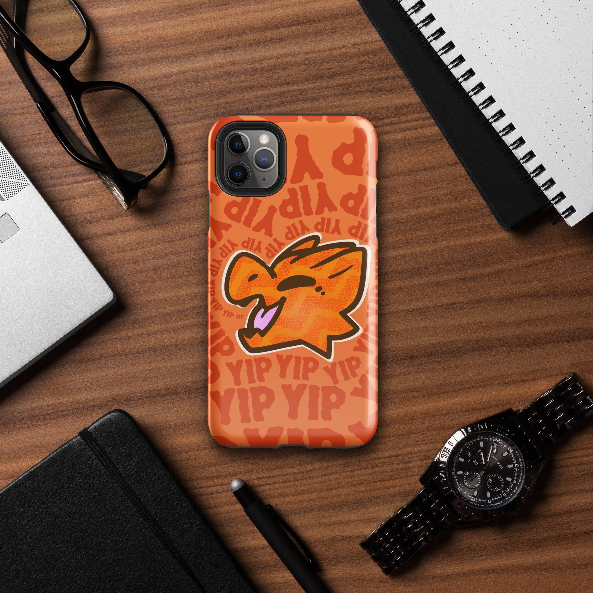 Kobold Yip! (orange) Tough Case for iPhone® - Kobold Shop