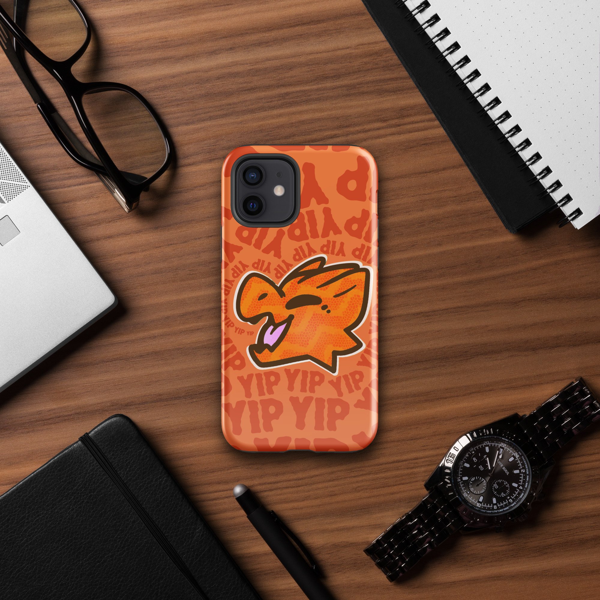 Kobold Yip! (orange) Tough Case for iPhone® - Kobold Shop