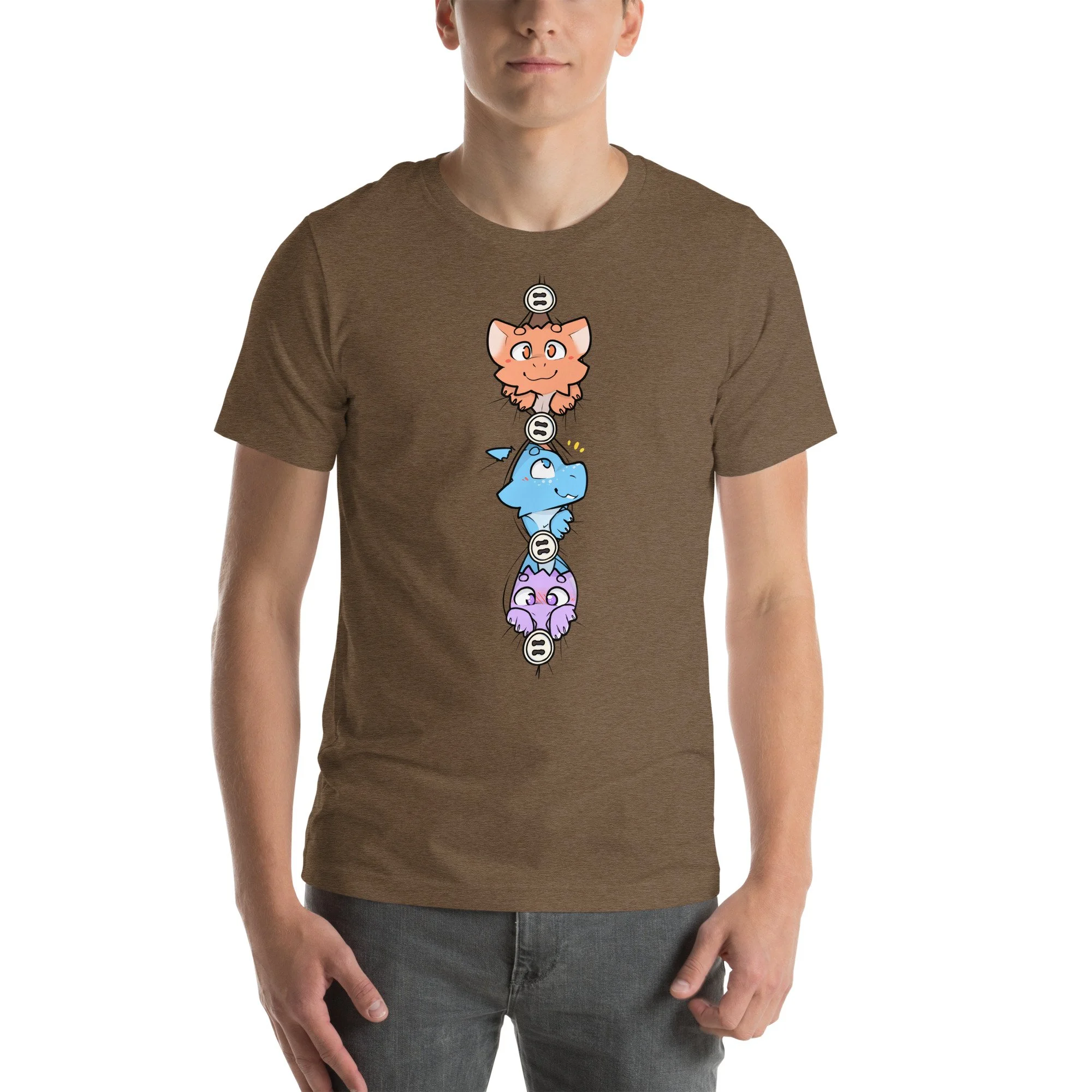 unisex-staple-t-shirt-heather-brown-front-69551eaf03ece.jpg