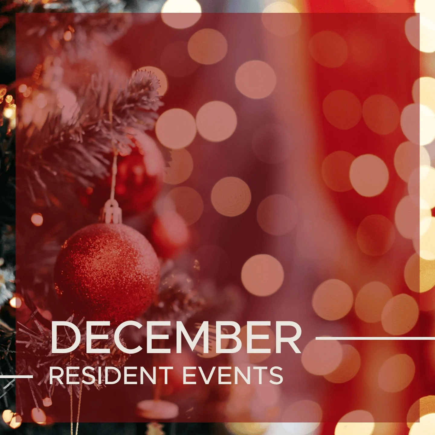 t&rsquo;s the most wonderful time&hellip; for resident events! ❄️✨ Swipe to see what&rsquo;s happening this December. #communityevents#livewhereyoulove