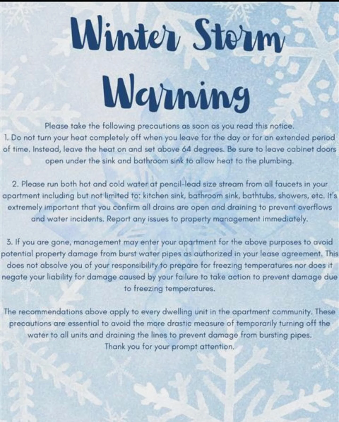 With the way Ohio works, may have a night and sunny weekend or get 12&rdquo; inches of snow!

Either way it&rsquo;s best to be prepared ❄️