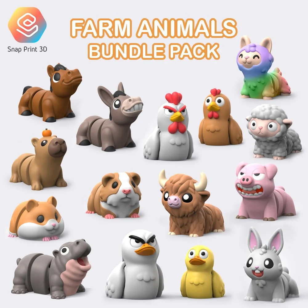 Farm Animals Bundle Pack