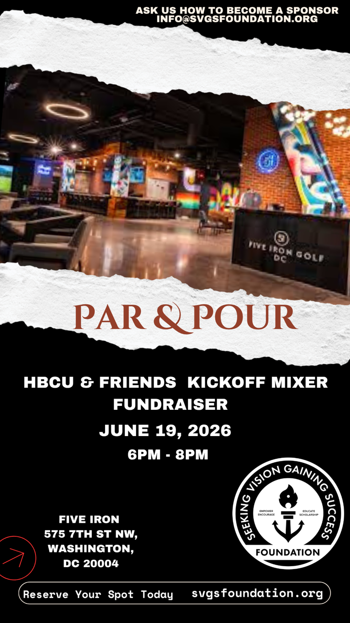 Par & Pour: HBCU & Friends Kickoff Mixer Fundraiser