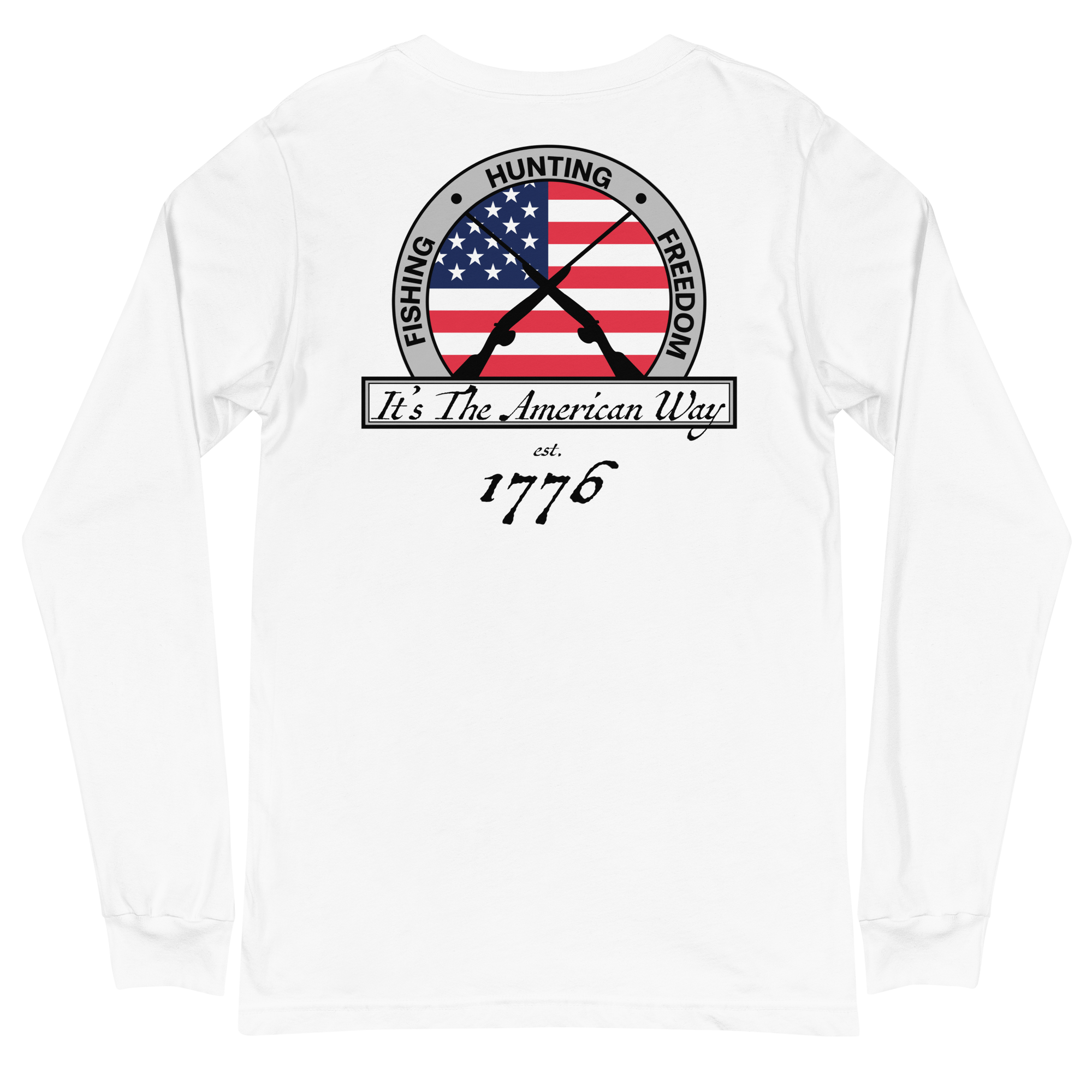 Hunter's American Way Long Sleeve Tee