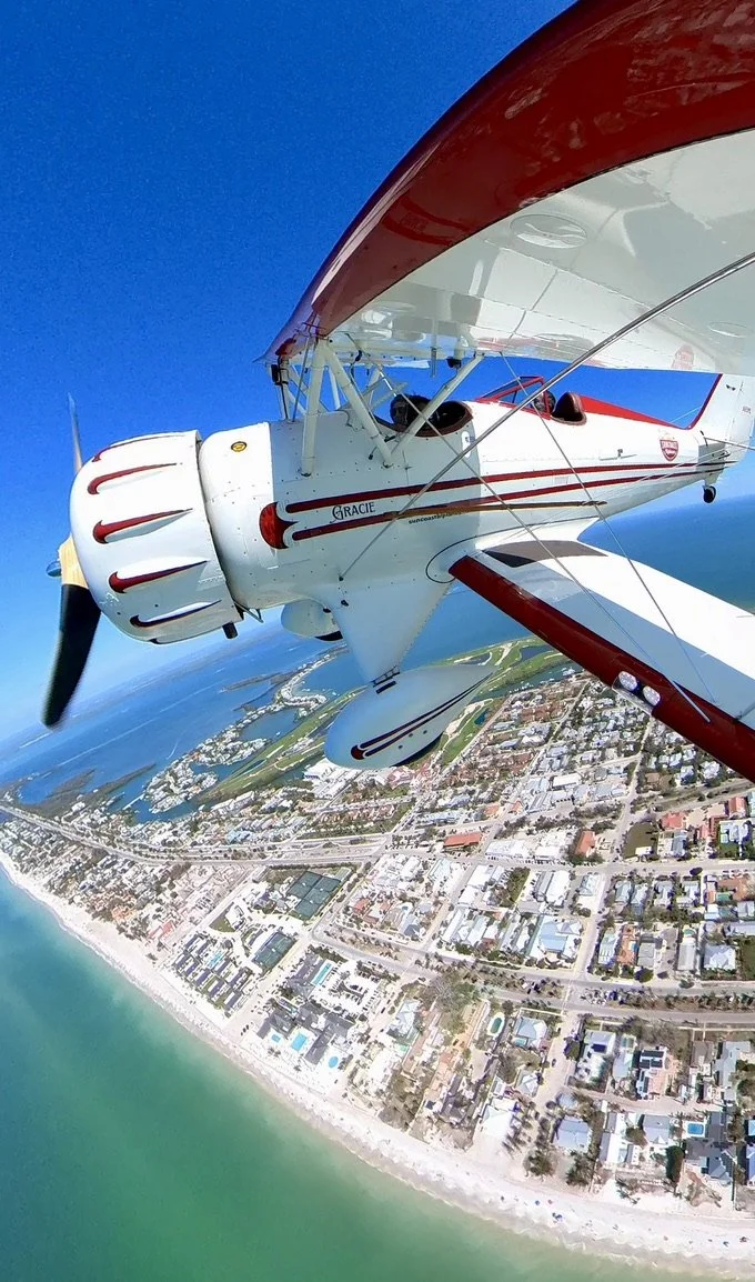 Suncoast Biplanes | Biplane Rides in SW FL | Great for Gifts!