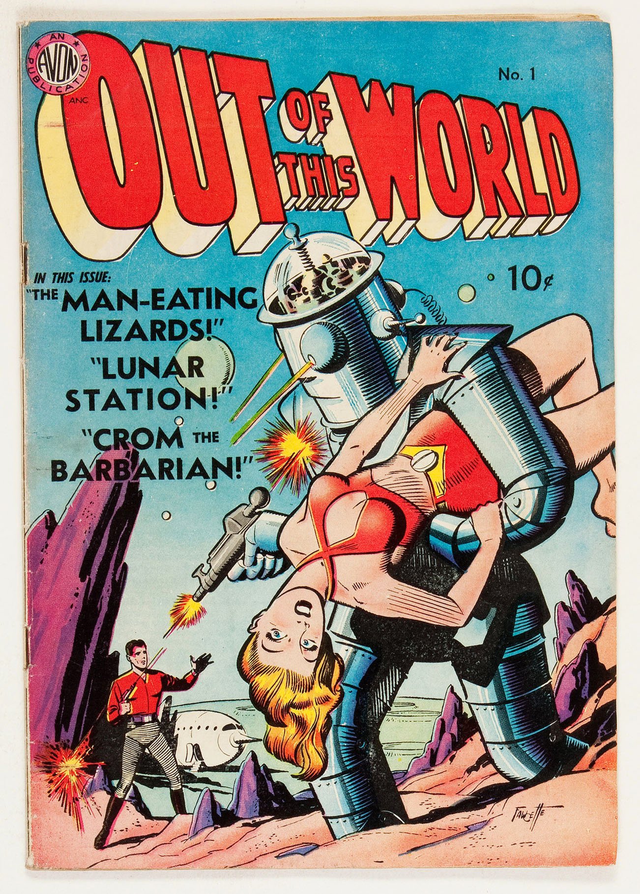 Out of this World, golden-age comic book