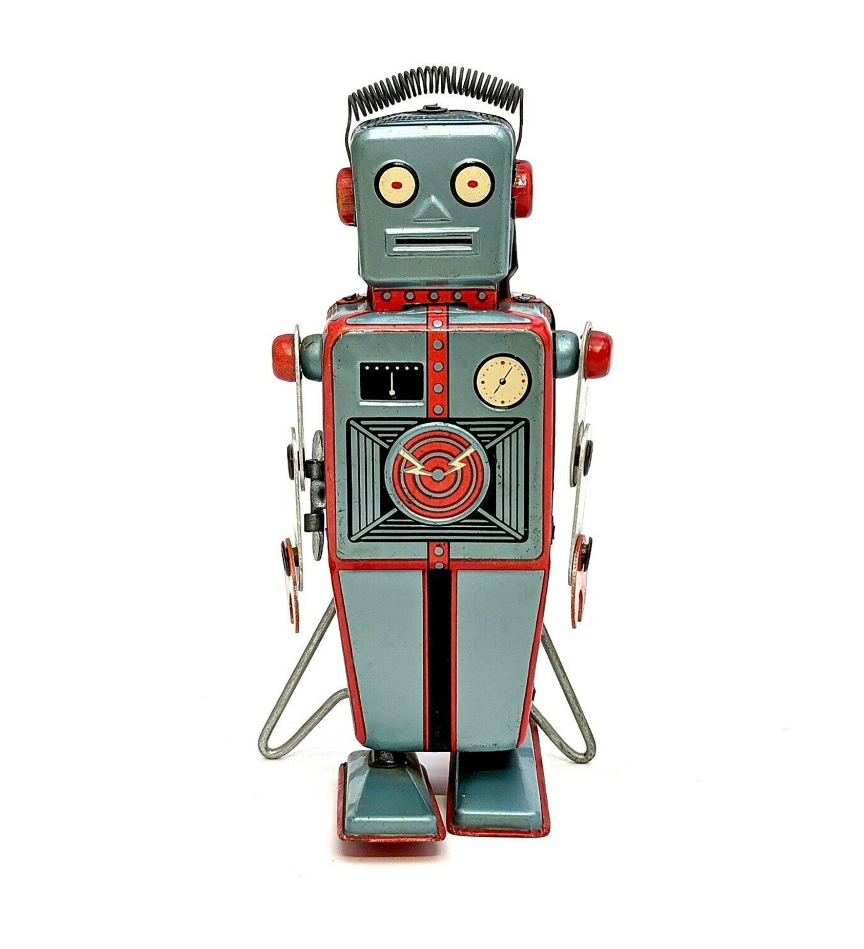 Easel Robot, tin wind-up