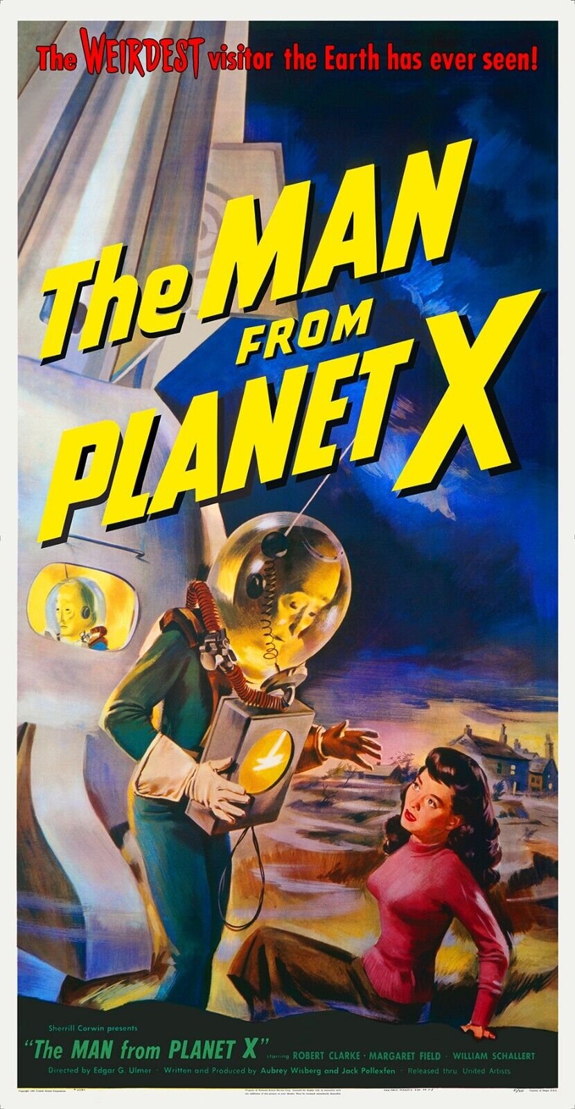 Man from Planet-X, 3-sheet movie poster