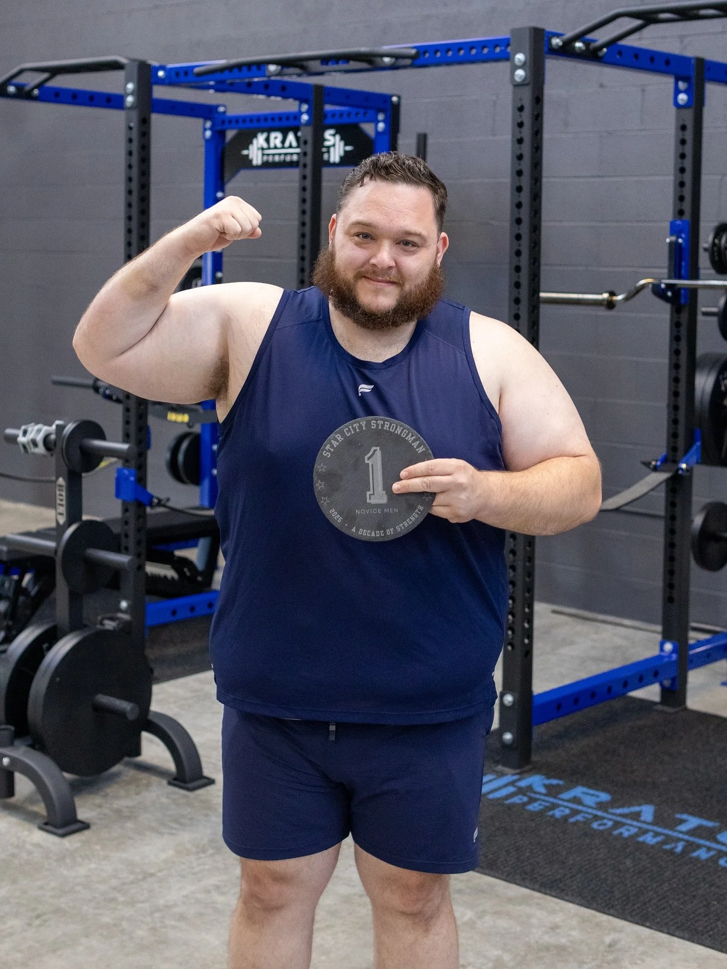 Will is already reaping the benefits of our new powerlifting and strongman equipment, taking first place in the men&rsquo;s novice division (and second overall!) at Star City Strongfest last weekend! Congrats Will!! It&rsquo;s been awesome to watch y