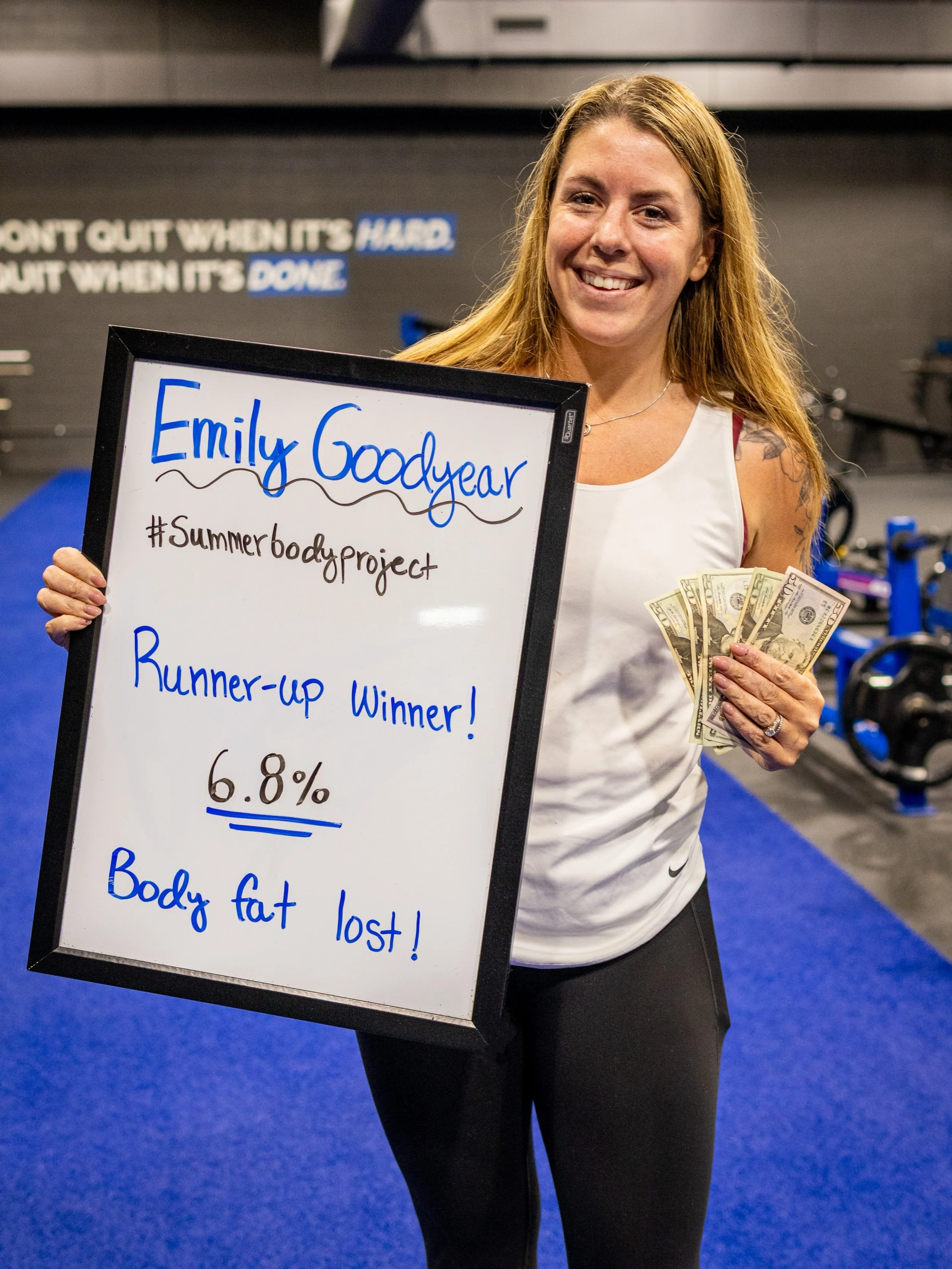 Congratulations to our runner up winner for most body fat lost @em_goodyear !🔥💪

Thanks to @westernwaysva for sponsoring our $150 prize! 

Stay tuned for all our winners to be announced over the next few days&hellip;