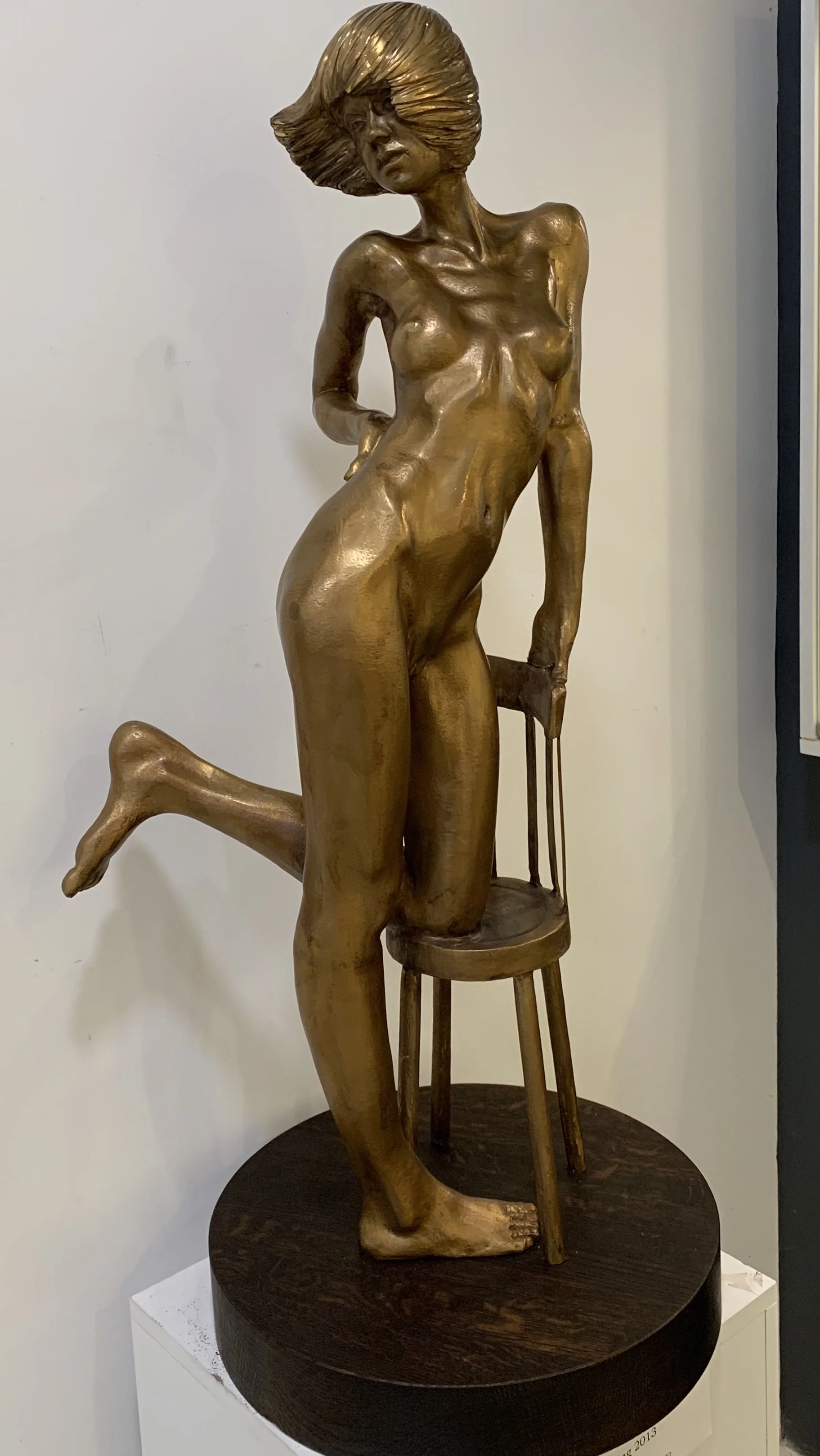 "Utro" 90x30x30 cm, Bronze