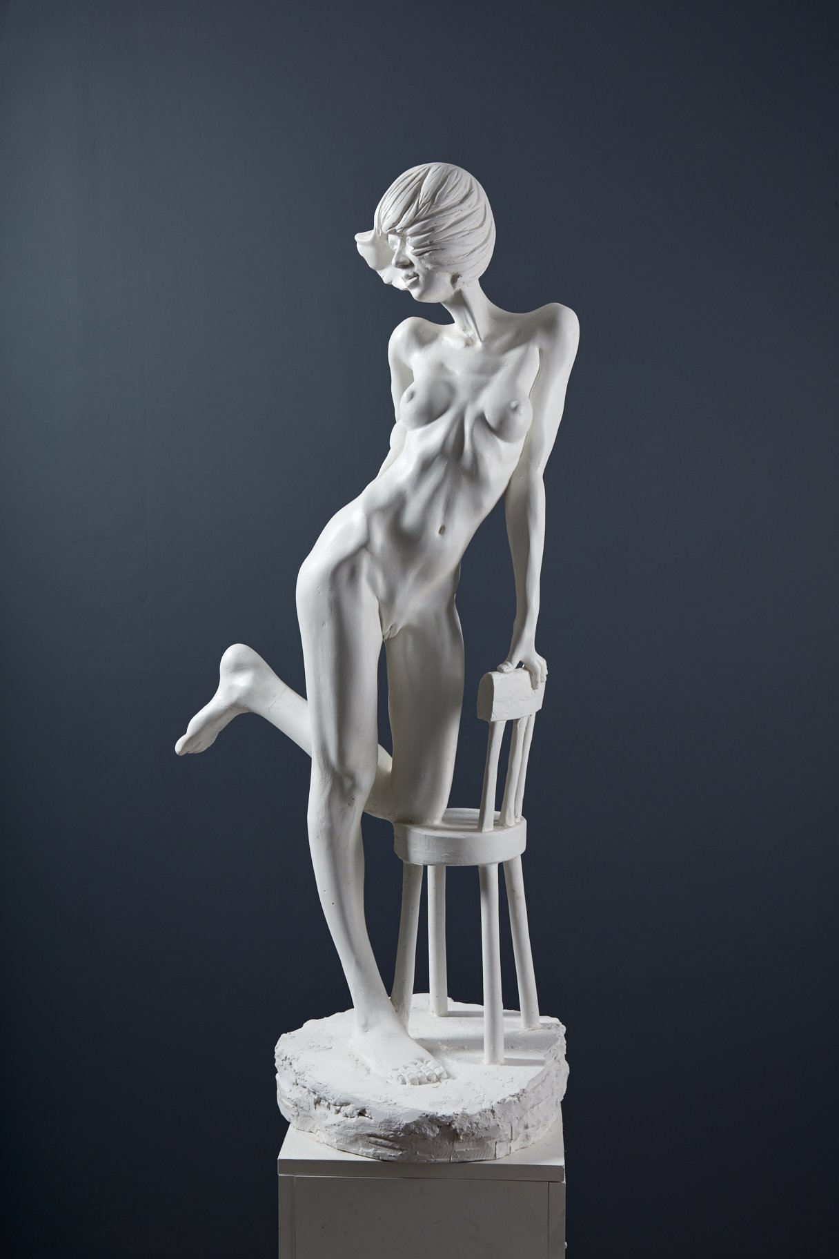 "Utro" 90x30x30 cm, Gips