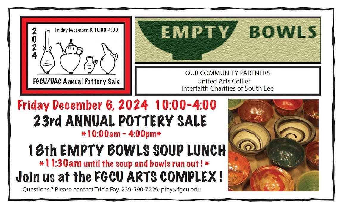 This event is near and dear to my heart! And this year I&rsquo;ll be selling pottery there! Everyone is invited 🥳🙌🙌