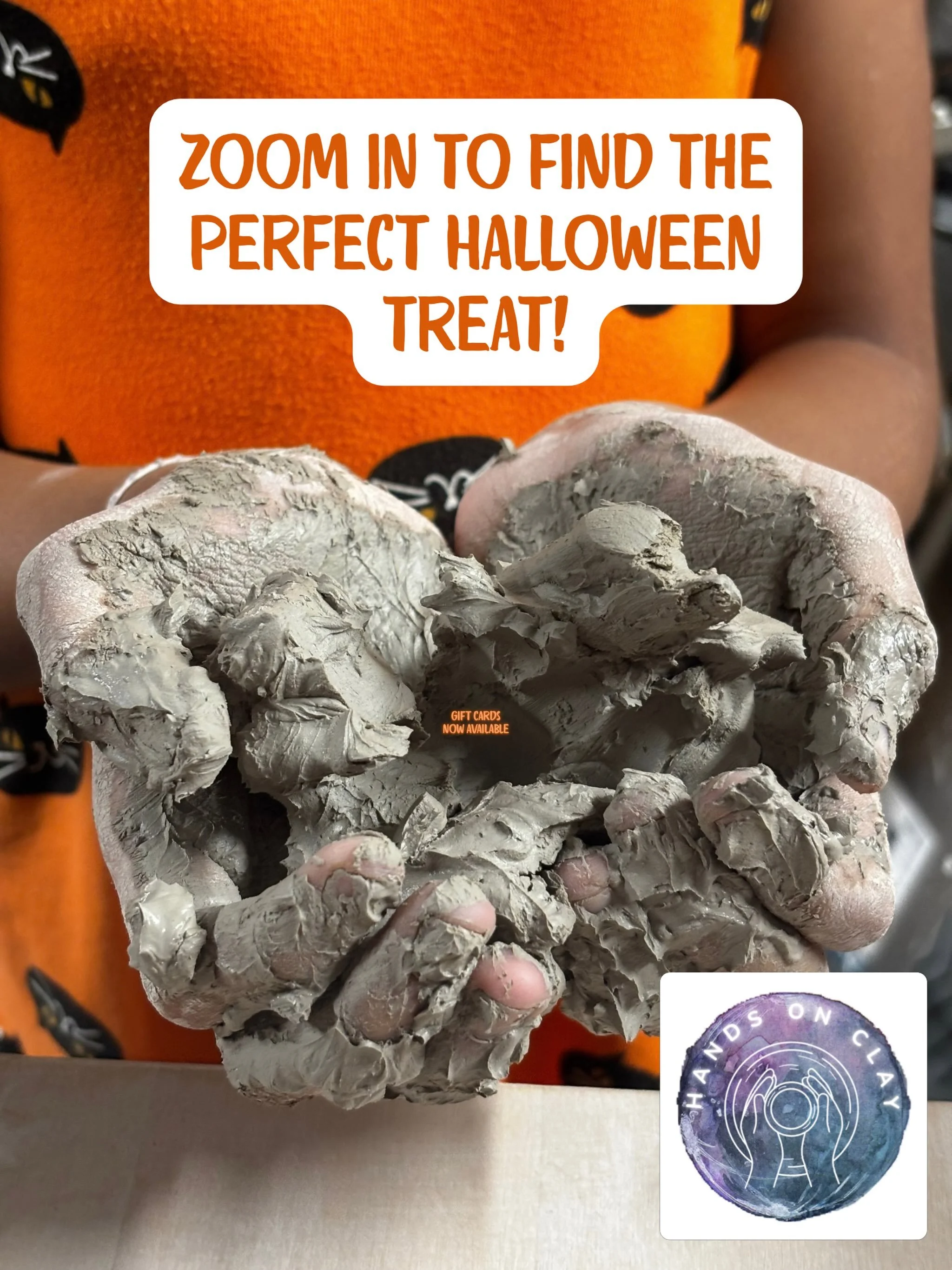 Hands On Clay just got an upgrade! Check out the new Gift Cards page on my website! HandsOnClay.net

You can send gift cards digitally now AND if you&rsquo;d like an extra special, hand made, keepsake gift card and some stickers all packaged as a cut