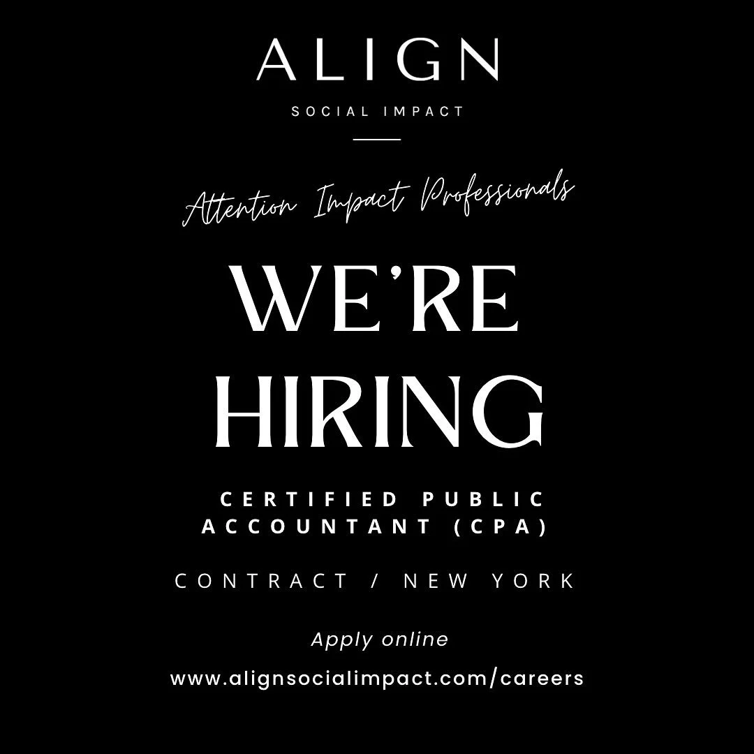 Hey LinkedIn! We’re excited to be growing our New York-based team with five open #impact roles this summer, including: 
+ Senior PR Consultant
+ Fractional COO
+ CPA and Accountant 
+ Philanthropy, Programs & Partnerships Fellow 
+ Policy,