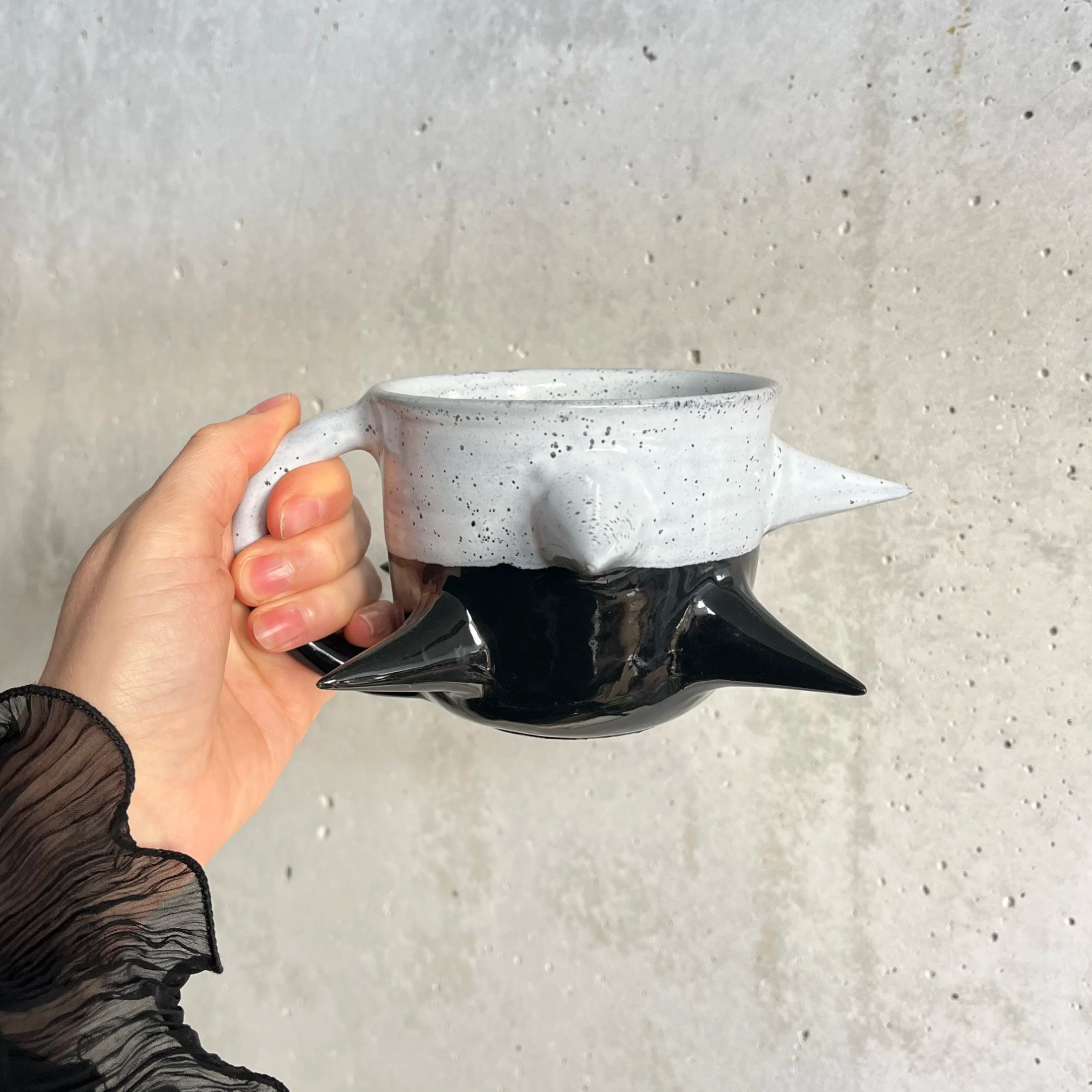 Morning Star Mug - Black & White