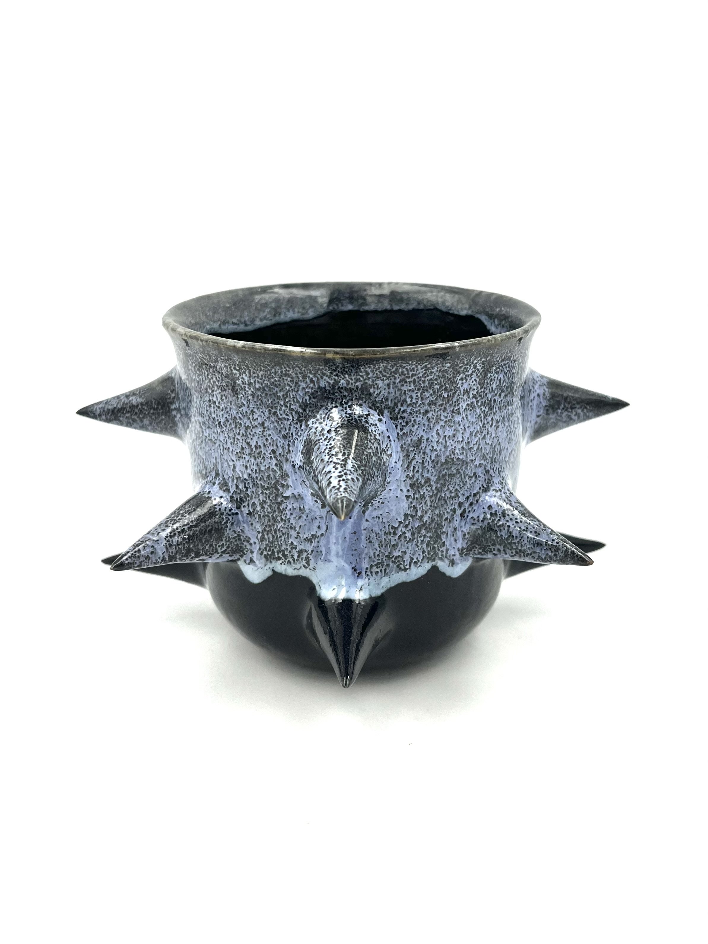 Morning Star Cup - Black & Grey (12 spikes)