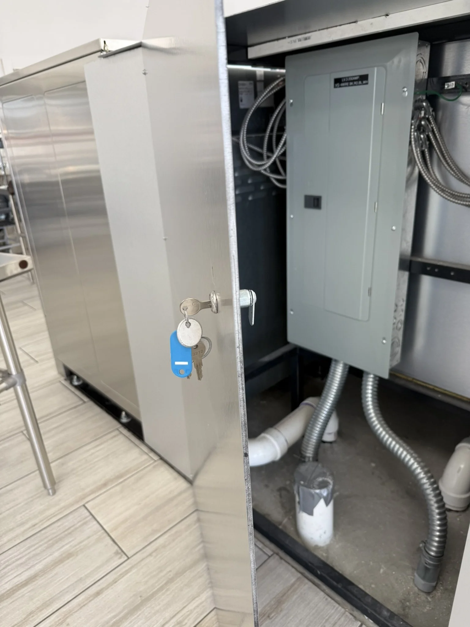Hidden electric panel option!  