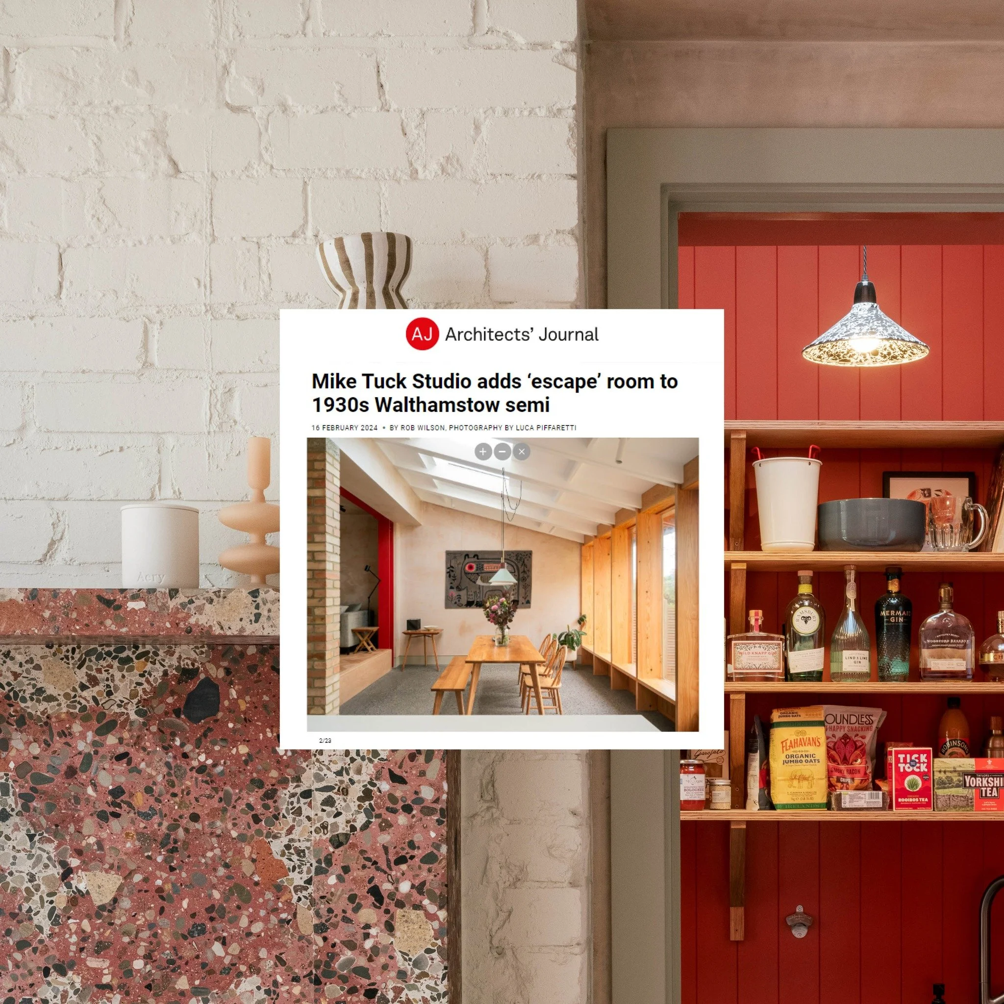 In the press 💌

@robguywilson reviews Hillside House for @architectsjournal, with photography by @lucap_photos 📸

#homerton #DMI2024 #ReimagineTheHome #eastlondonhomes #lowcarbonarchitecture #londonproperty #londonbuildings #londonhomes #dontmoveim