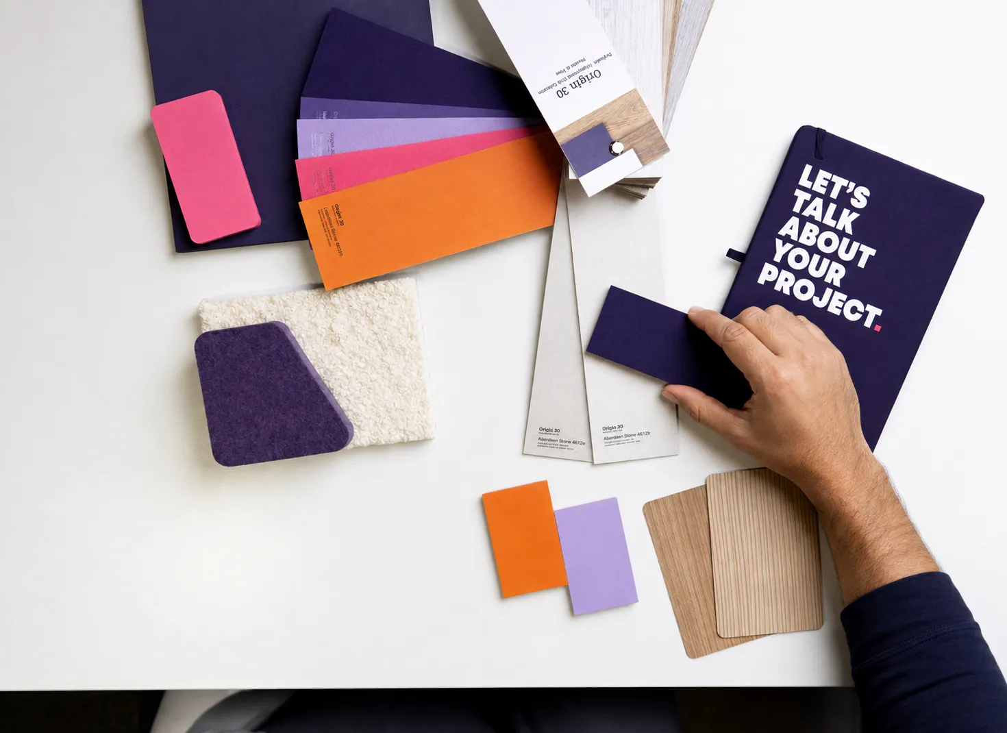 color swatches