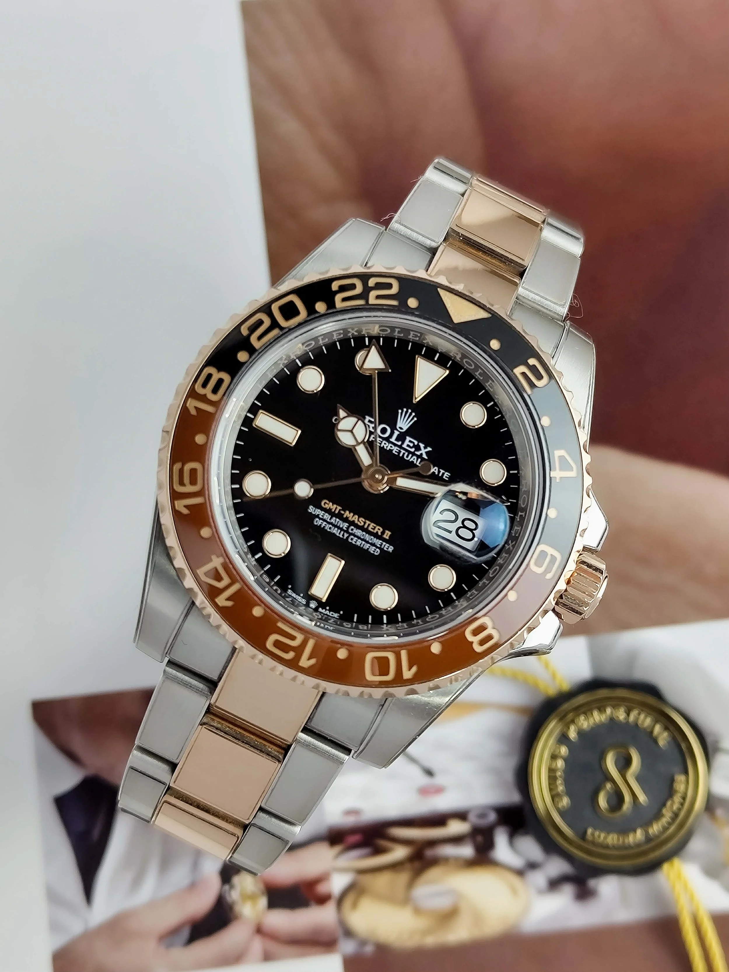 Rolex Oyster Perpetual GMT-Master II “Rootbeer” 40 (2018)