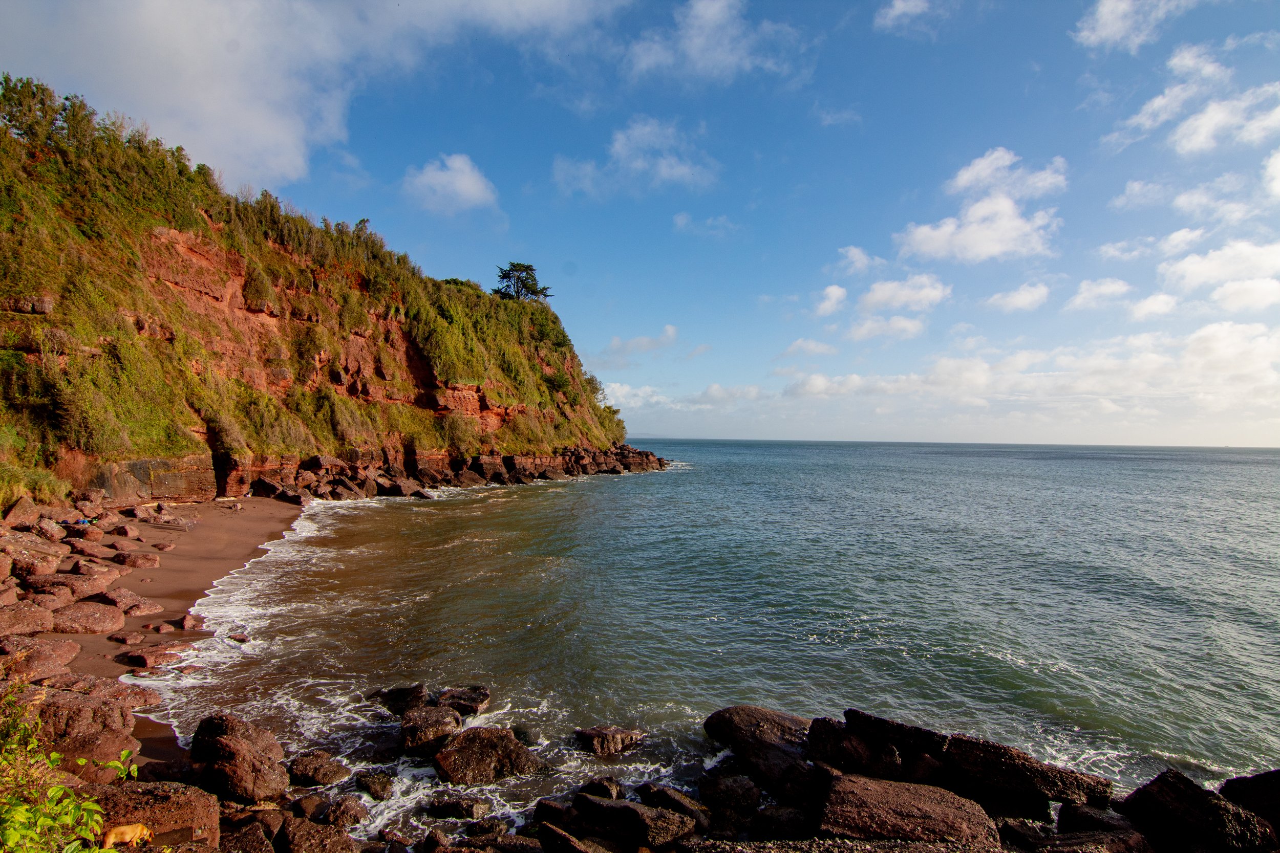 The coast