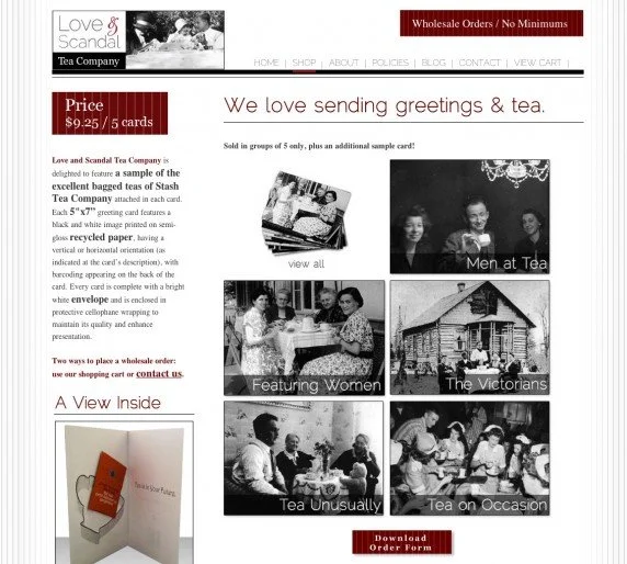 Love & Scandal Product Page