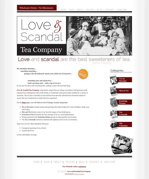 Love and Scandal Tea Company