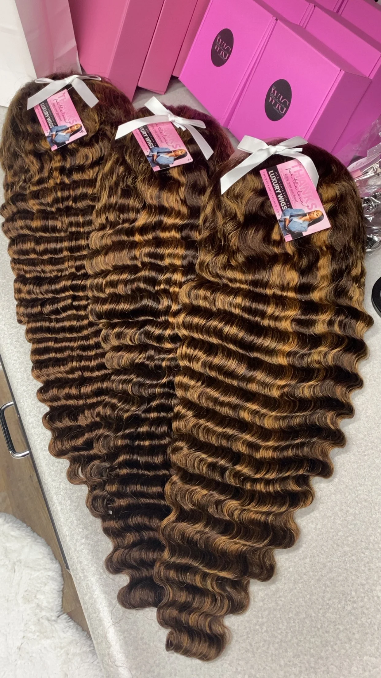 (Highlight) Deep Wave Wigs