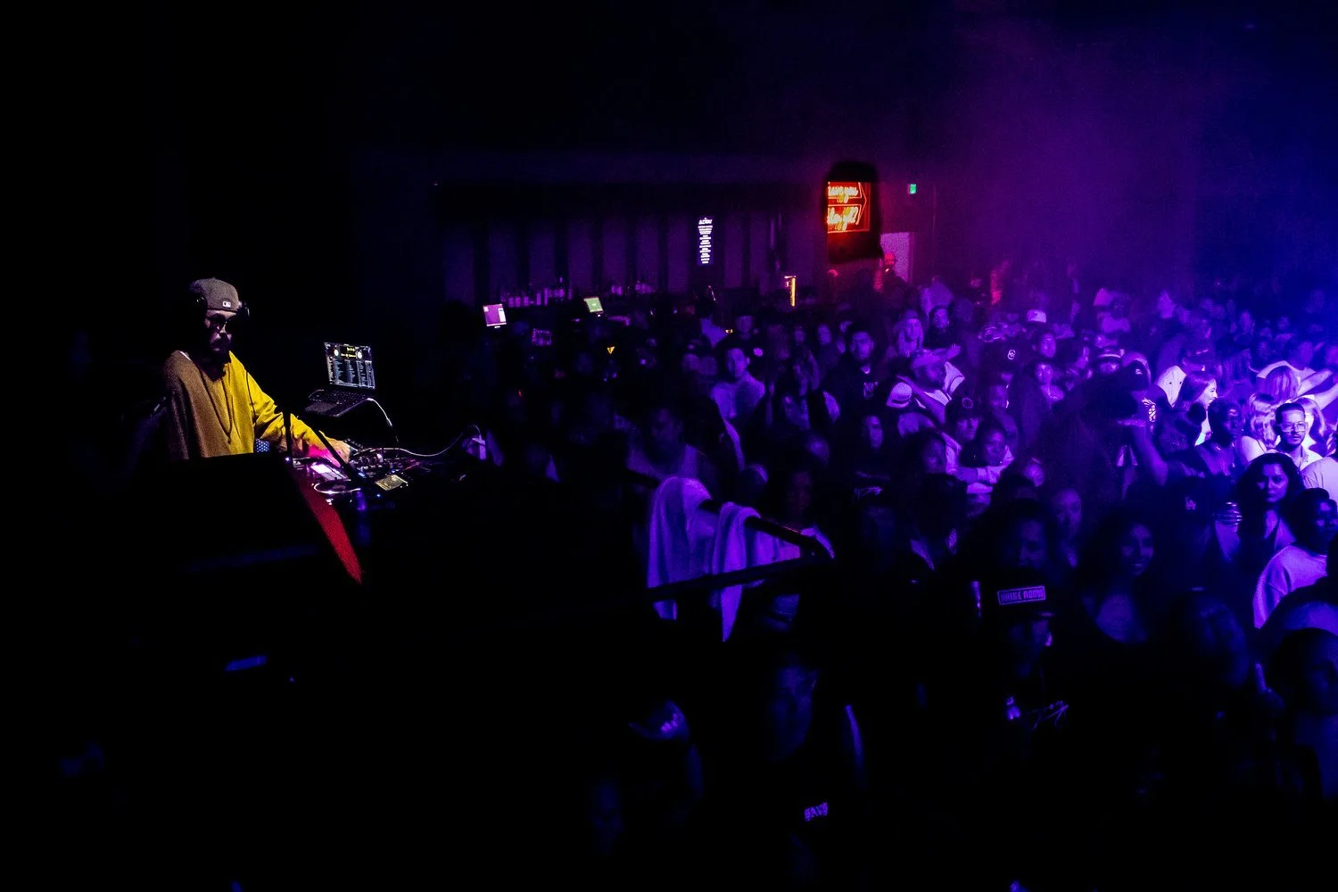Westafa DJing live at the Midway in San Francisco, July 2023
