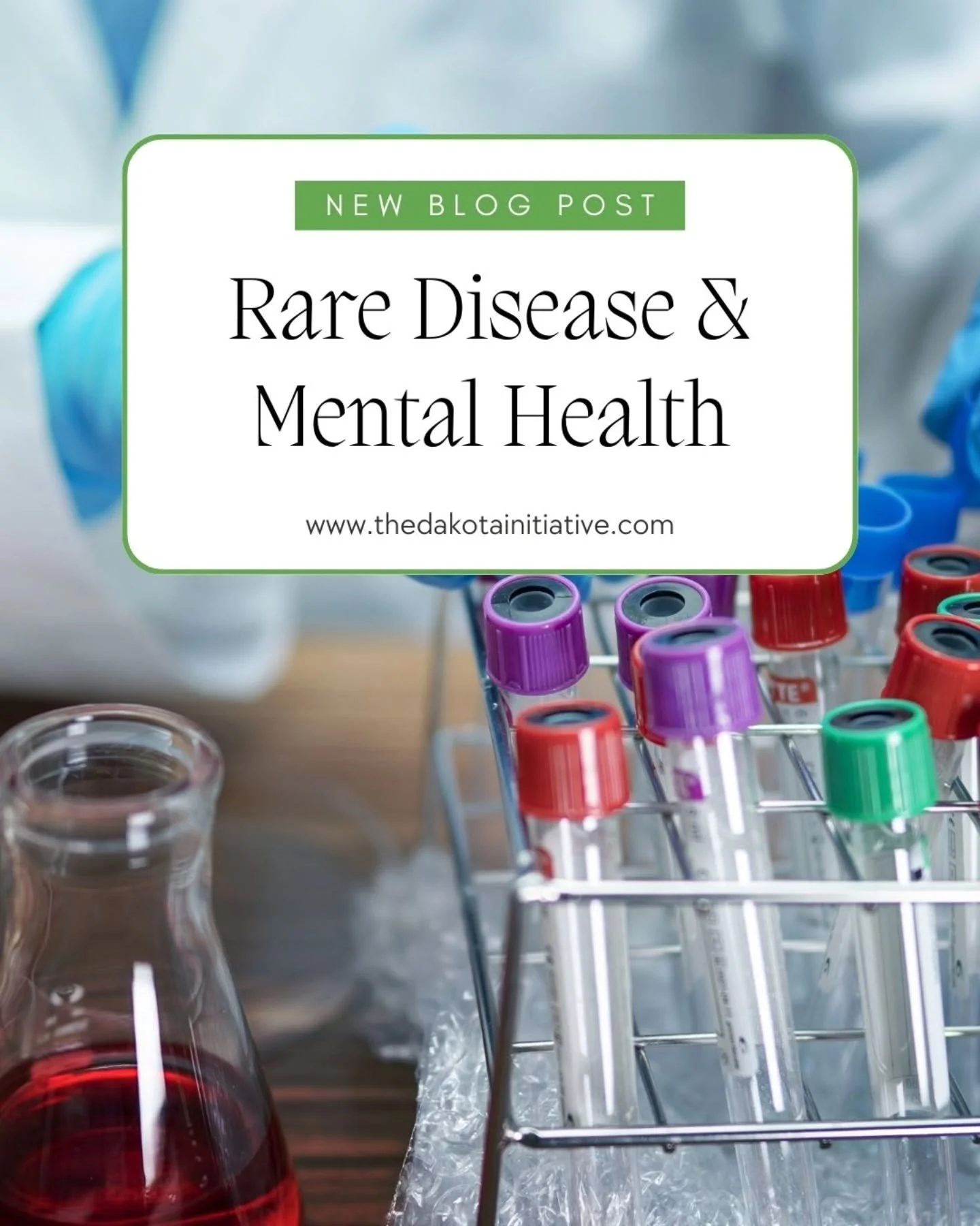 Our newest blog post is up! Visit the link in our bio to check it out.

#raredisease #rare #mentalhealth #thedakotainitiative