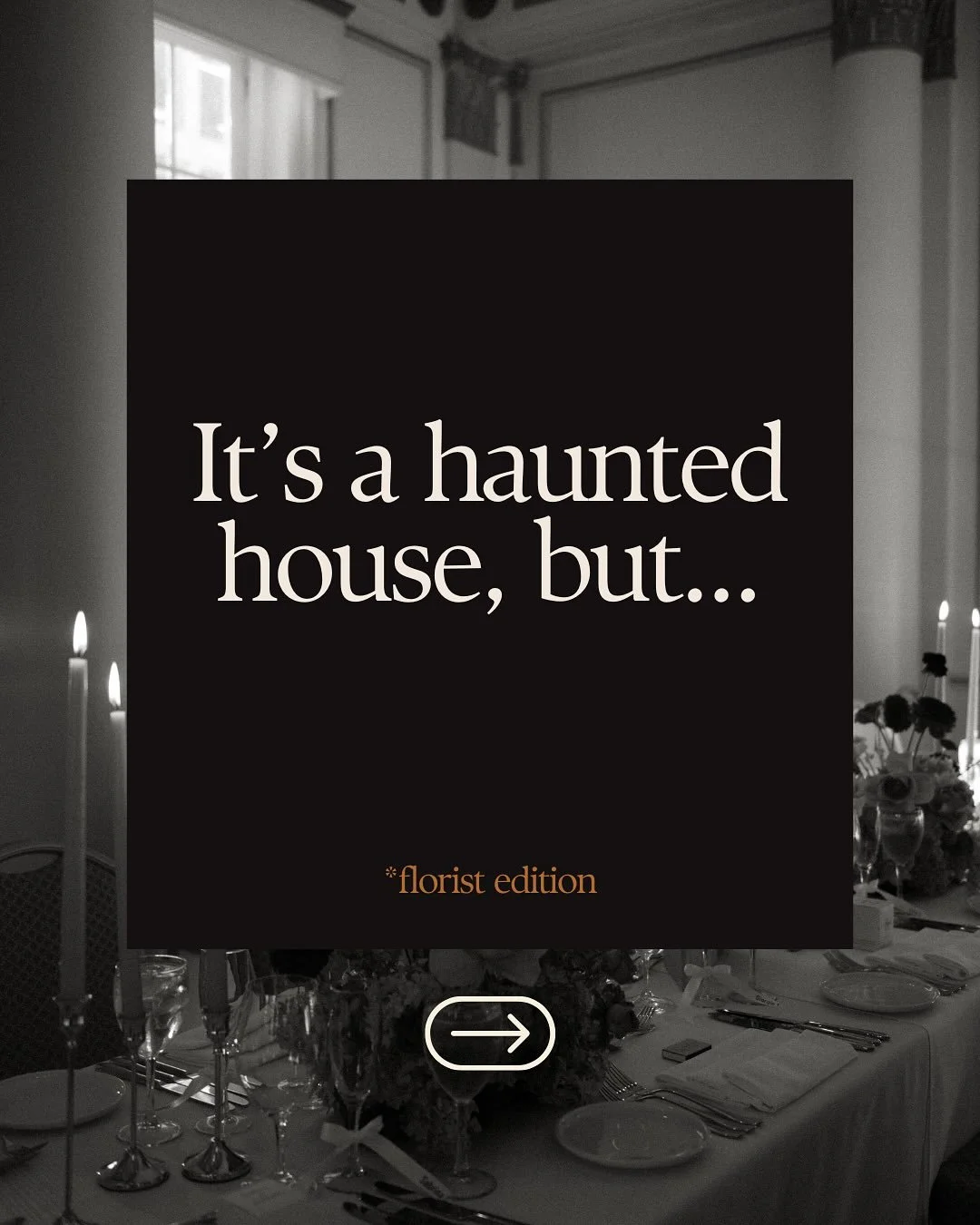 We&rsquo;ve all seen things. Flower things 🪦🖤
IYKYK 

Tag your florist bestie who can relate. 

#happyflowering #floralchaos #weddingfloristlife #floristproblems #itsahauntedhouse #floristlife #weddingflorist #happyhalloween