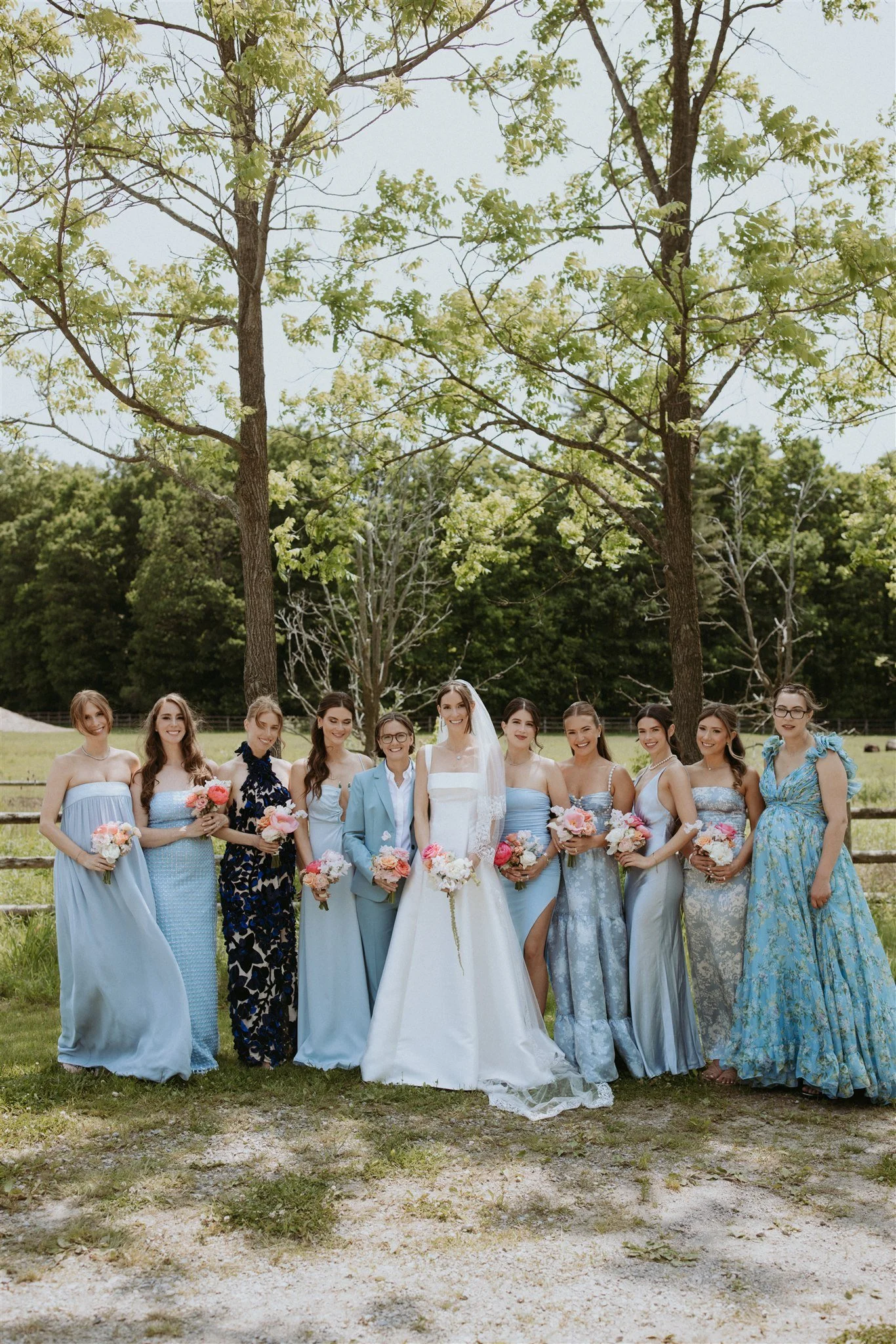 A Modern Garden Wedding at Langdon Hall | Jackie &amp; Andrew