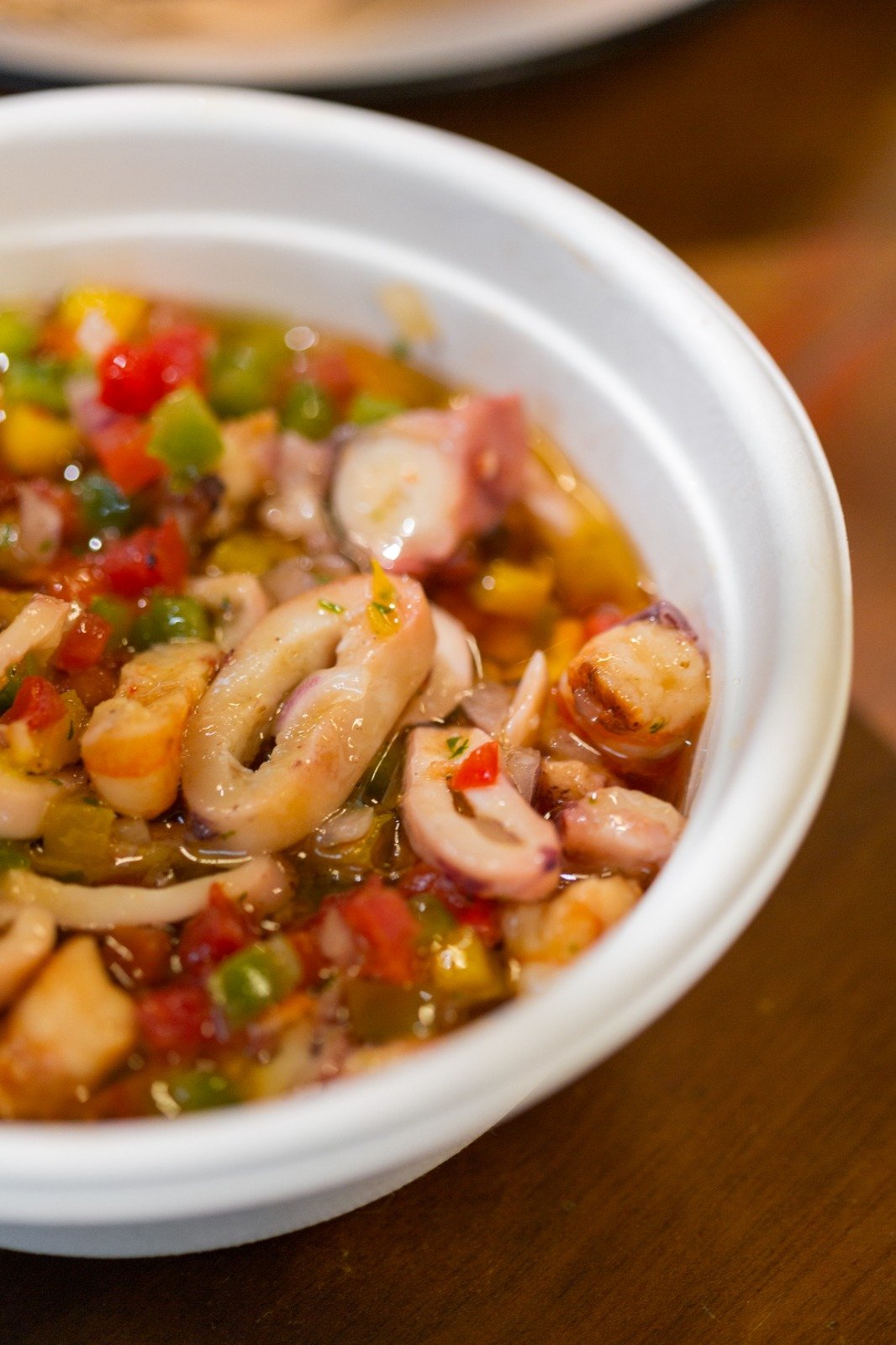 Como fazer vinagrete de polvo