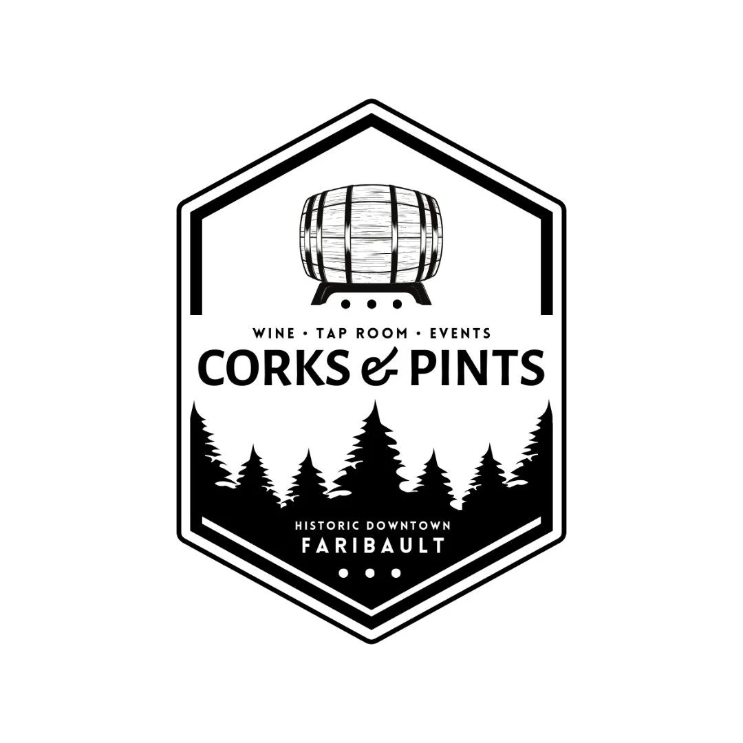 Corks and Pints Logo