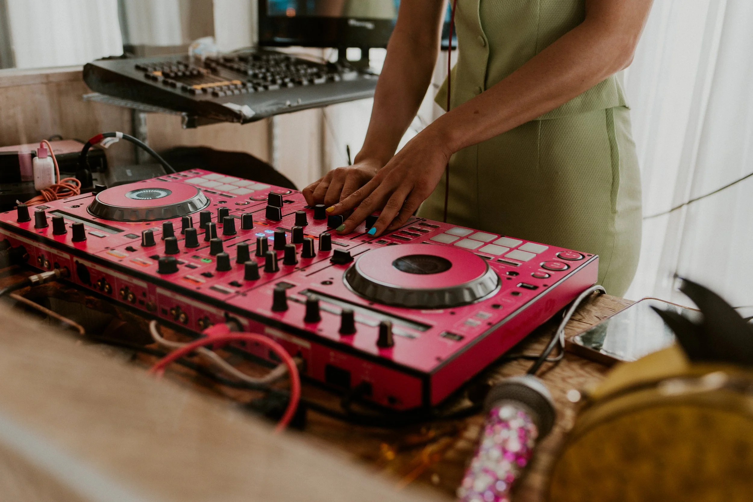 Celebration set up at Avenue Long branch